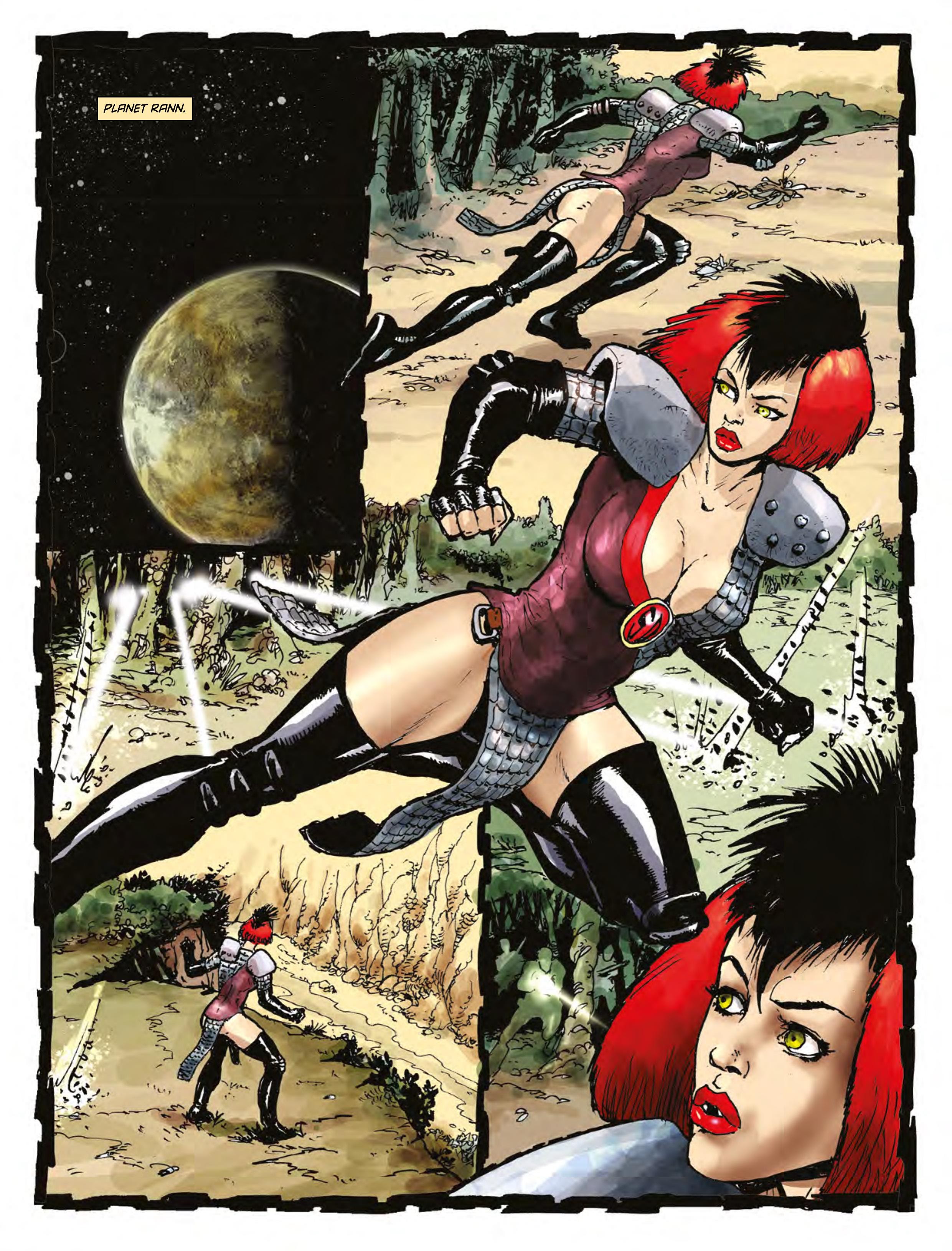Read online 2000AD Durham Red comic -  Issue # TPB - 74