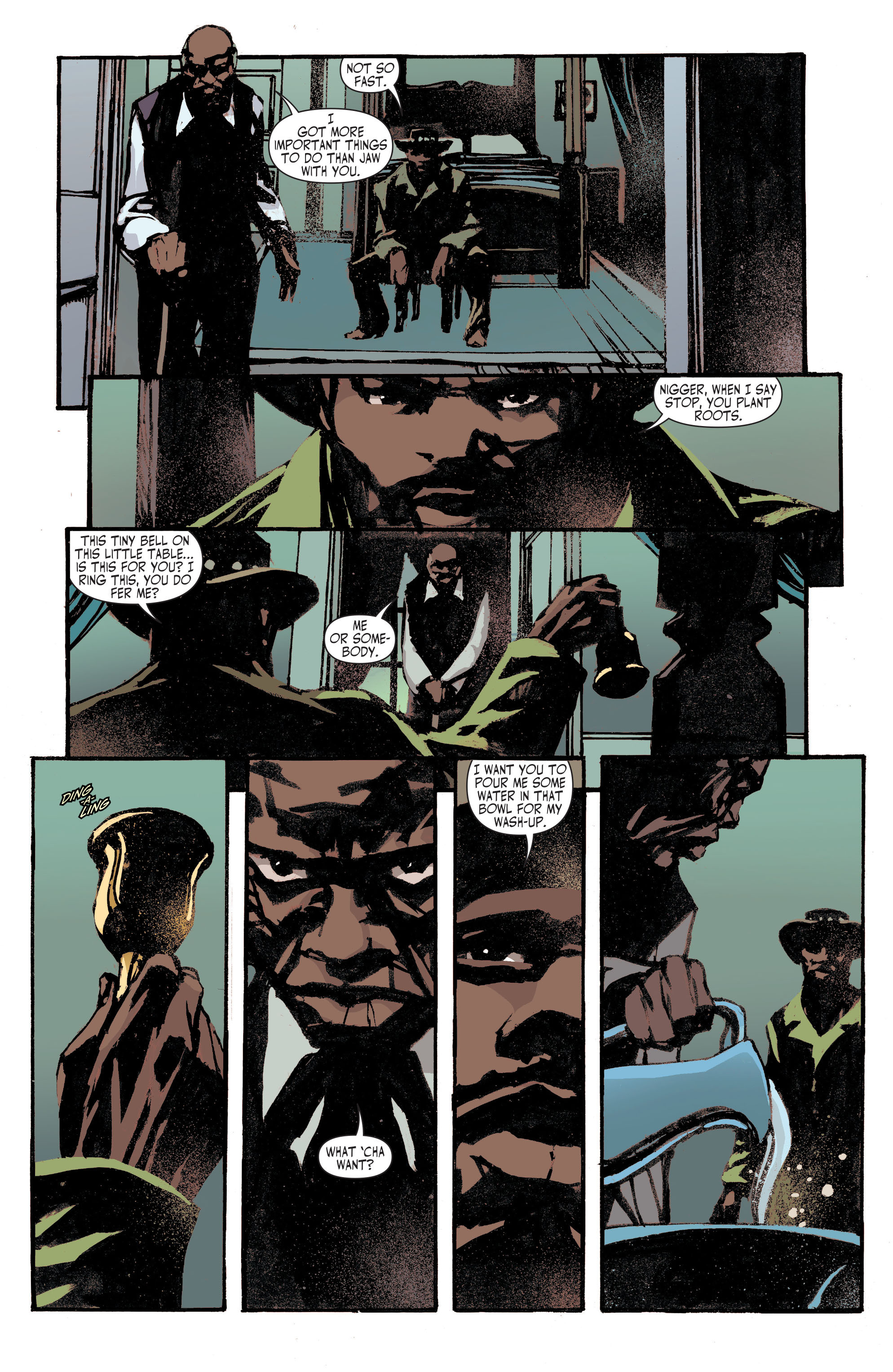 Read online Django Unchained comic -  Issue #5 - 23