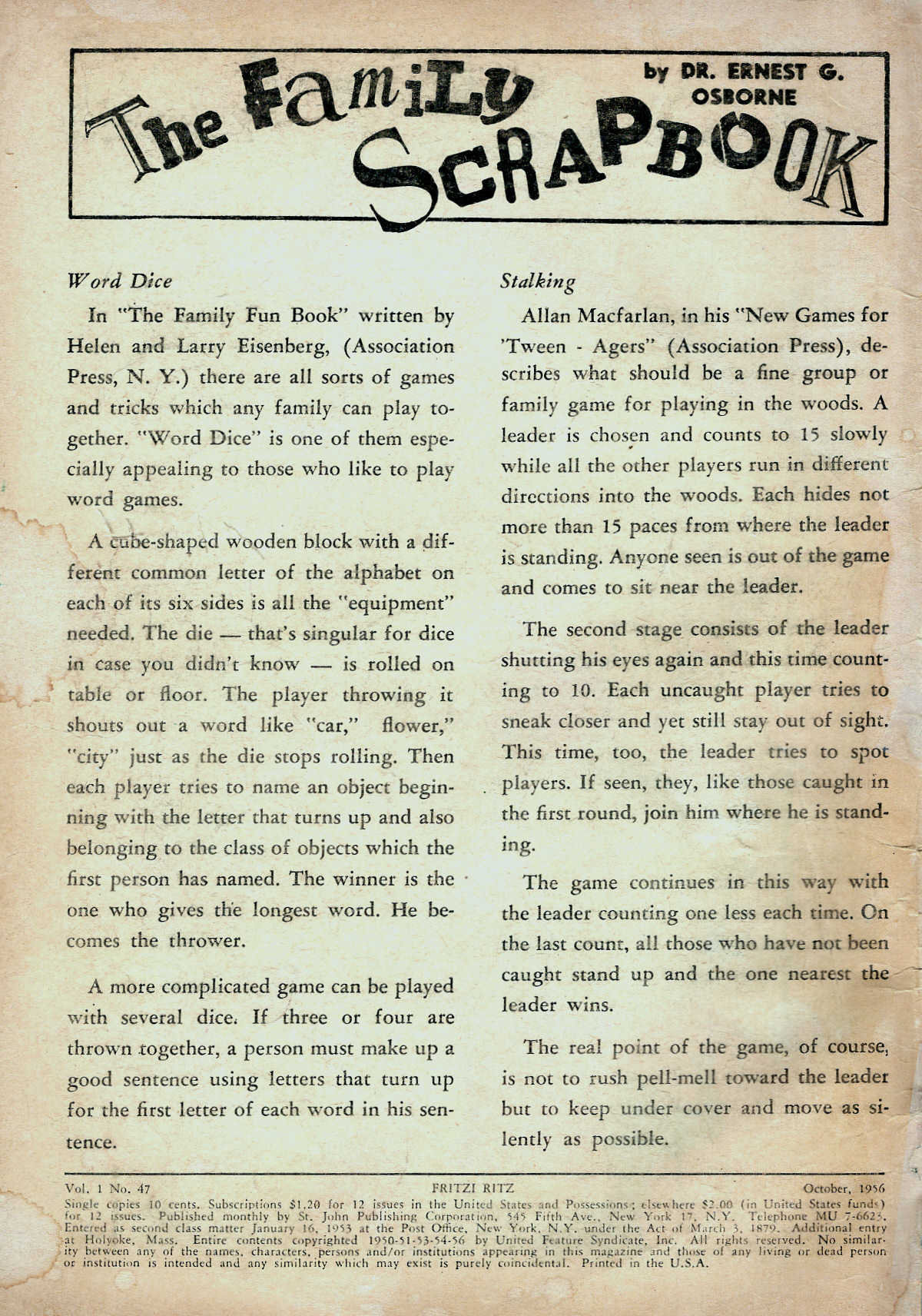 Read online Fritzi Ritz (1953) comic -  Issue #47 - 2