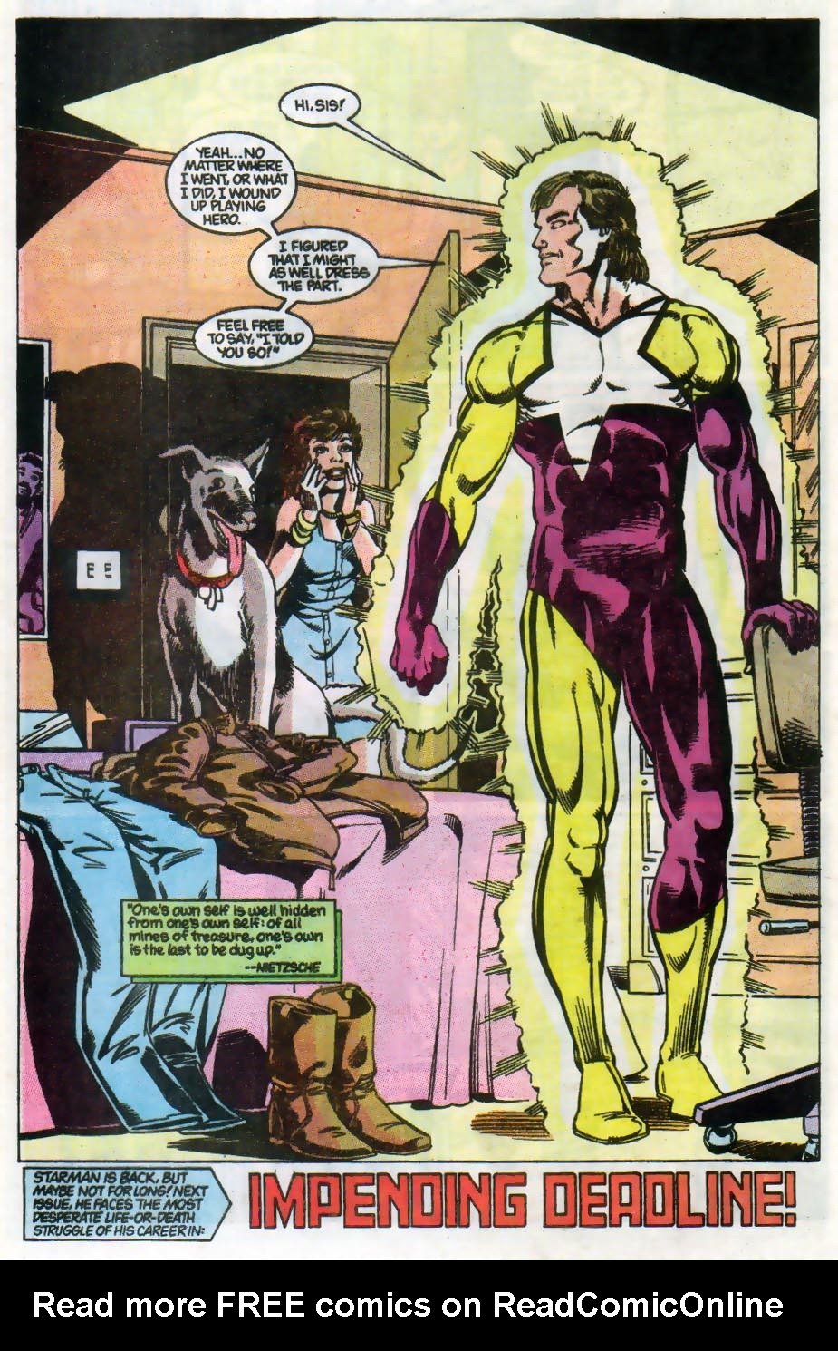 Read online Starman (1988) comic -  Issue #24 - 22
