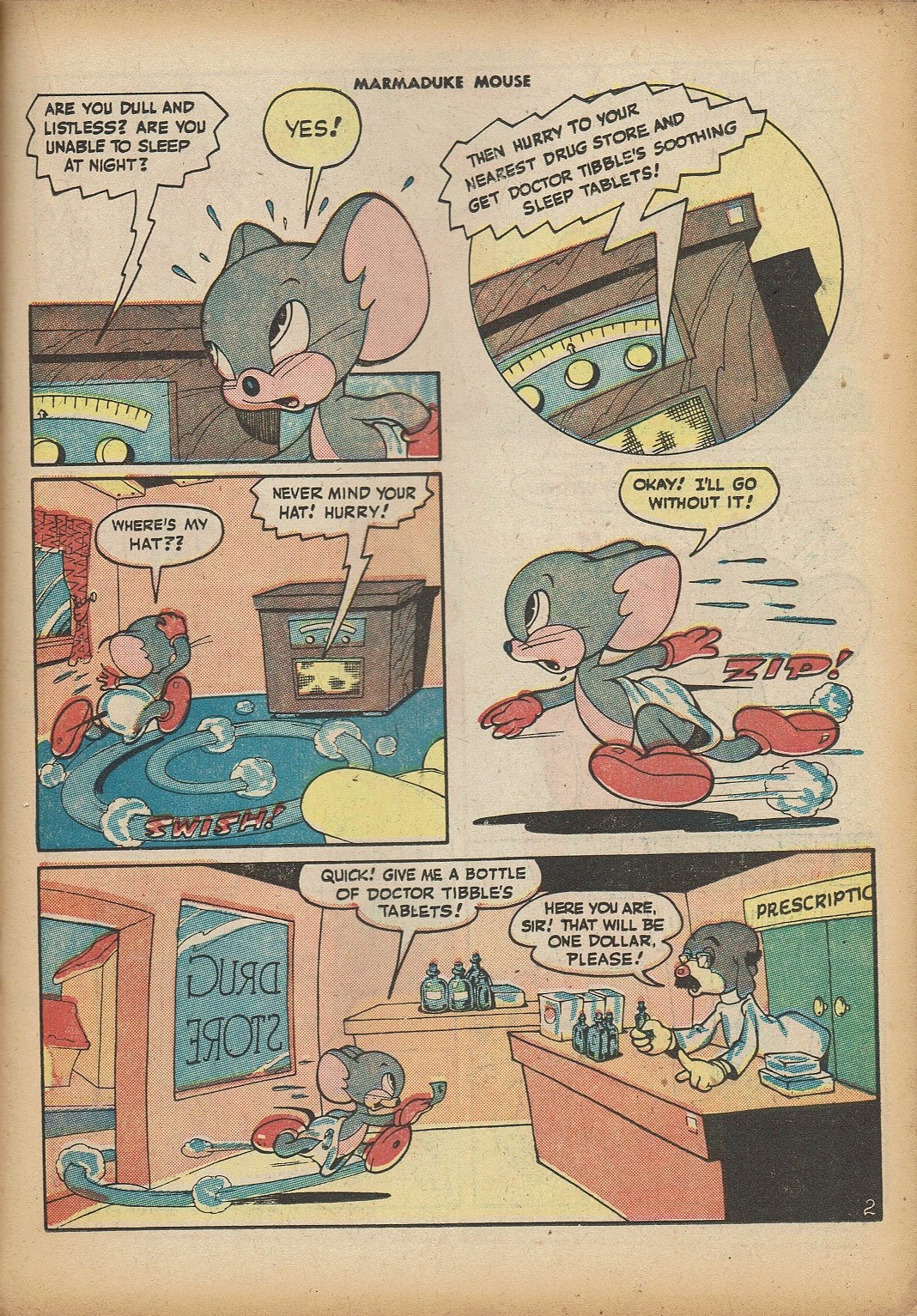Read online Marmaduke Mouse comic -  Issue #2 - 27