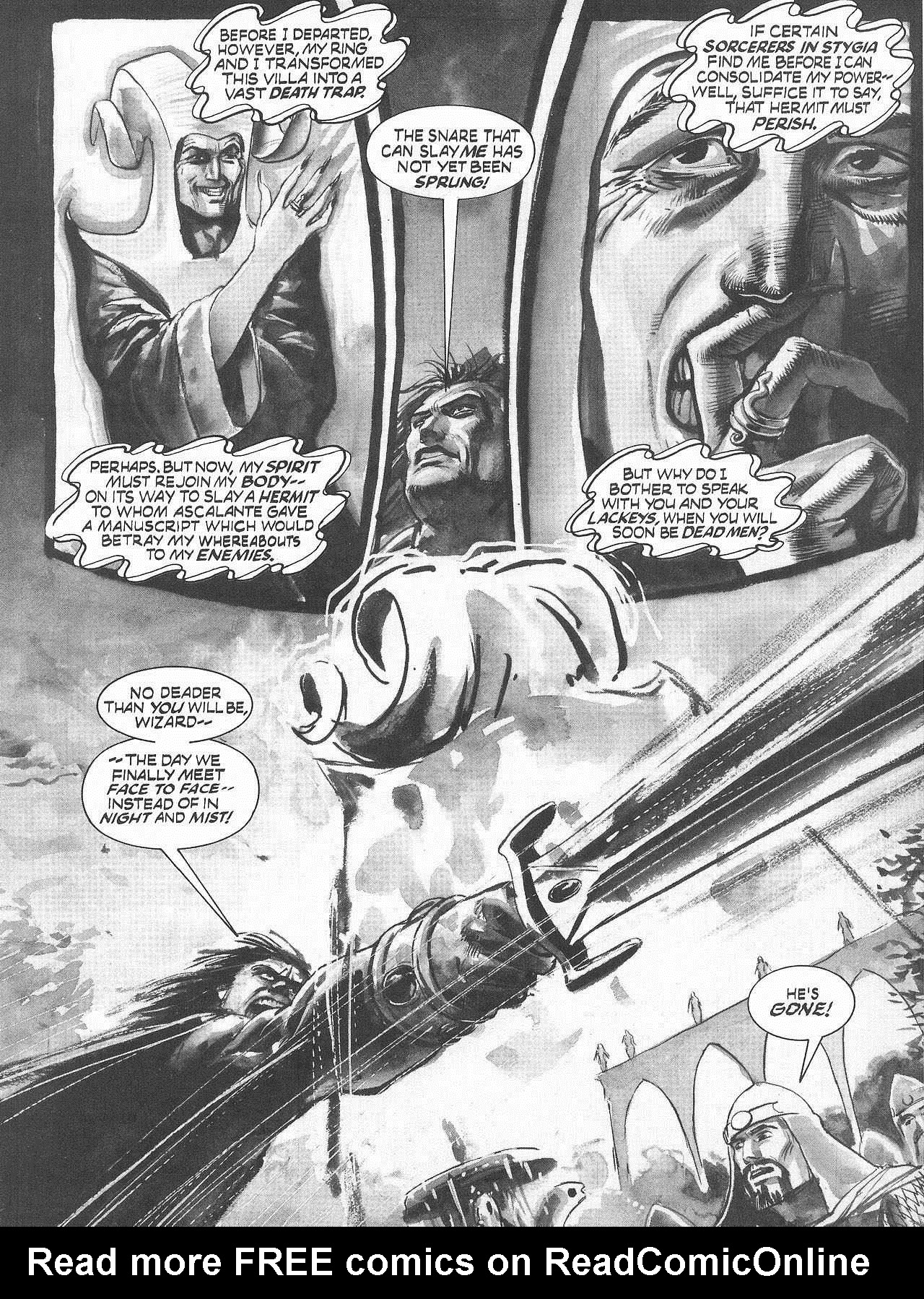 Read online The Savage Sword Of Conan comic -  Issue #227 - 56