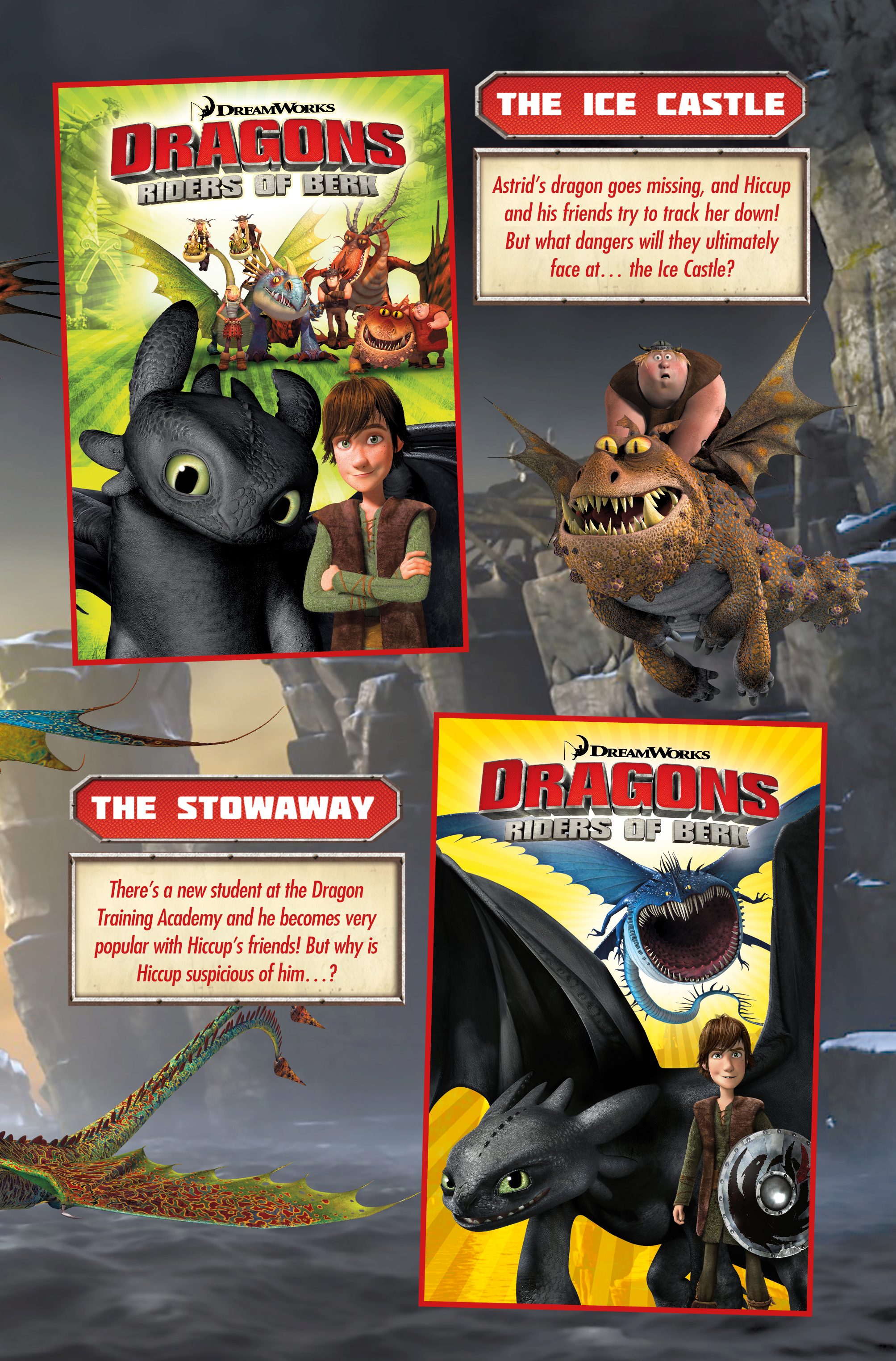 Read online DreamWorks Dragons: Riders of Berk comic -  Issue # _TPB - 5
