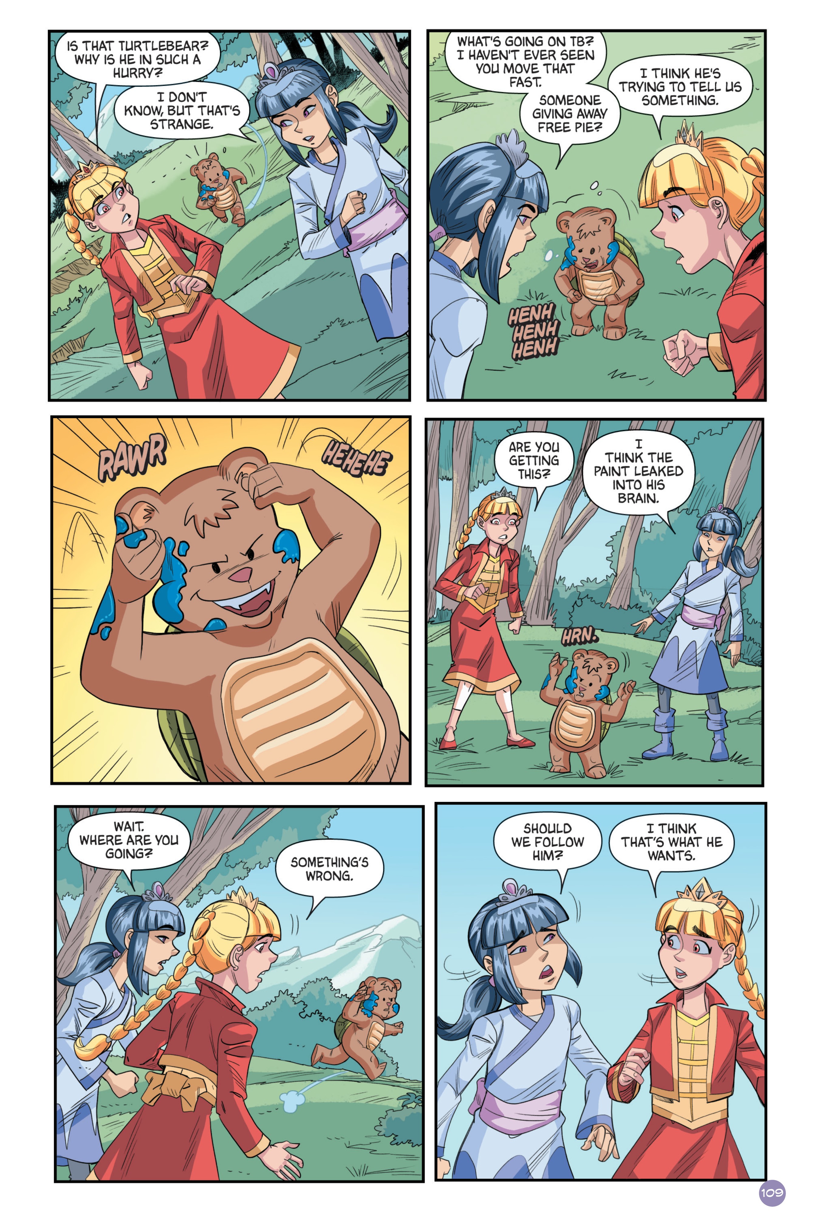 Read online Princess Ninjas comic -  Issue # TPB - 110