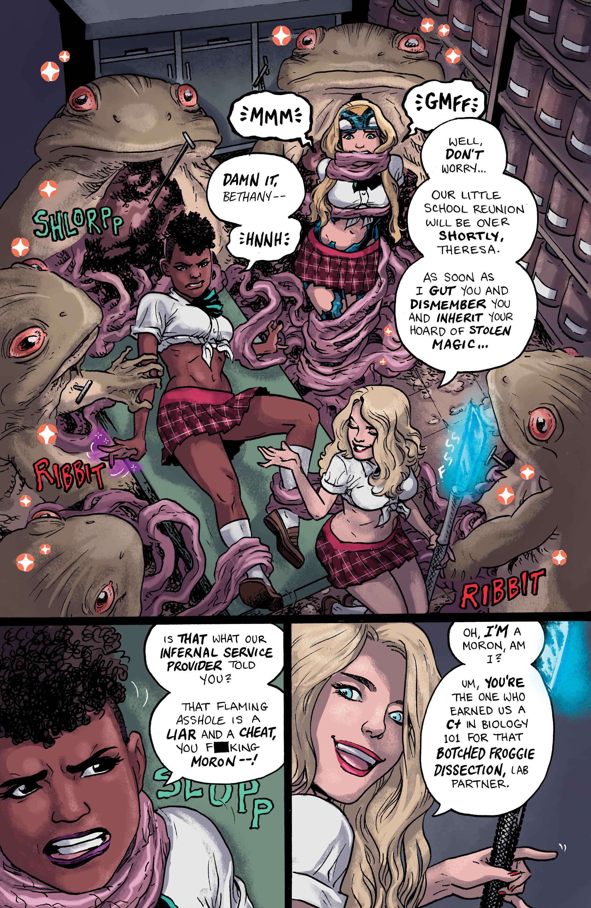 Read online Empowered And Sistah Spooky's High School Hell comic -  Issue #2 - 4