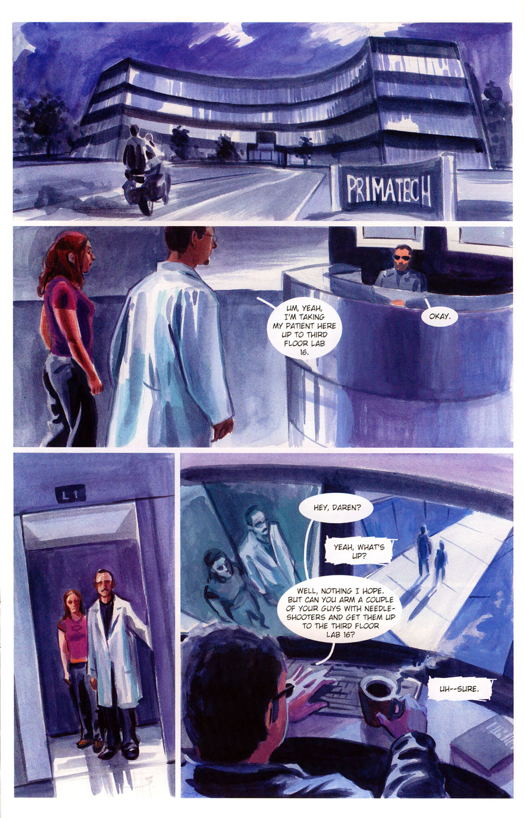 Read online Blood Stream comic -  Issue #4 - 9