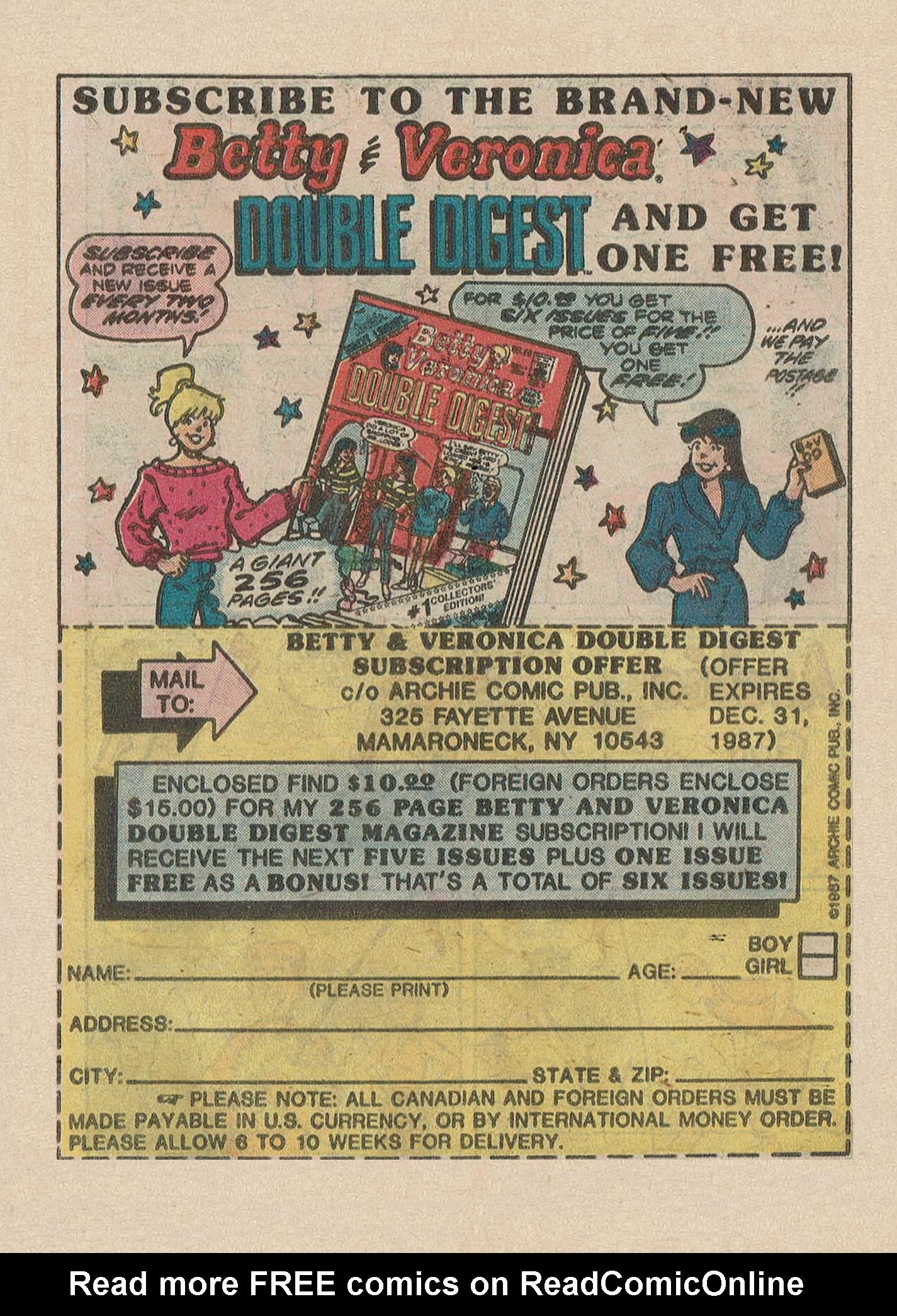 Read online Archie's Double Digest Magazine comic -  Issue #29 - 123