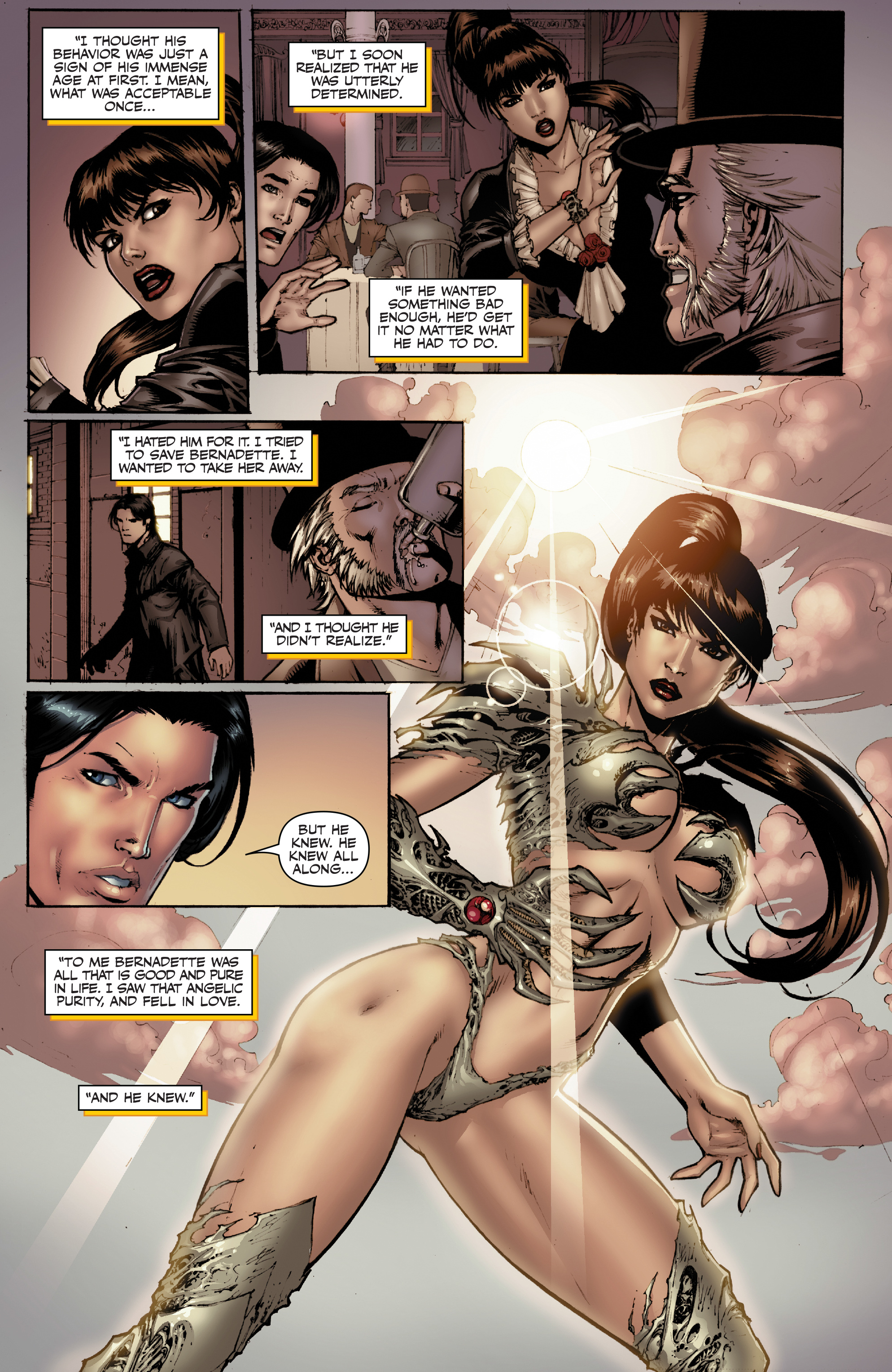 Read online Witchblade: Shades of Gray comic -  Issue #4 - 10