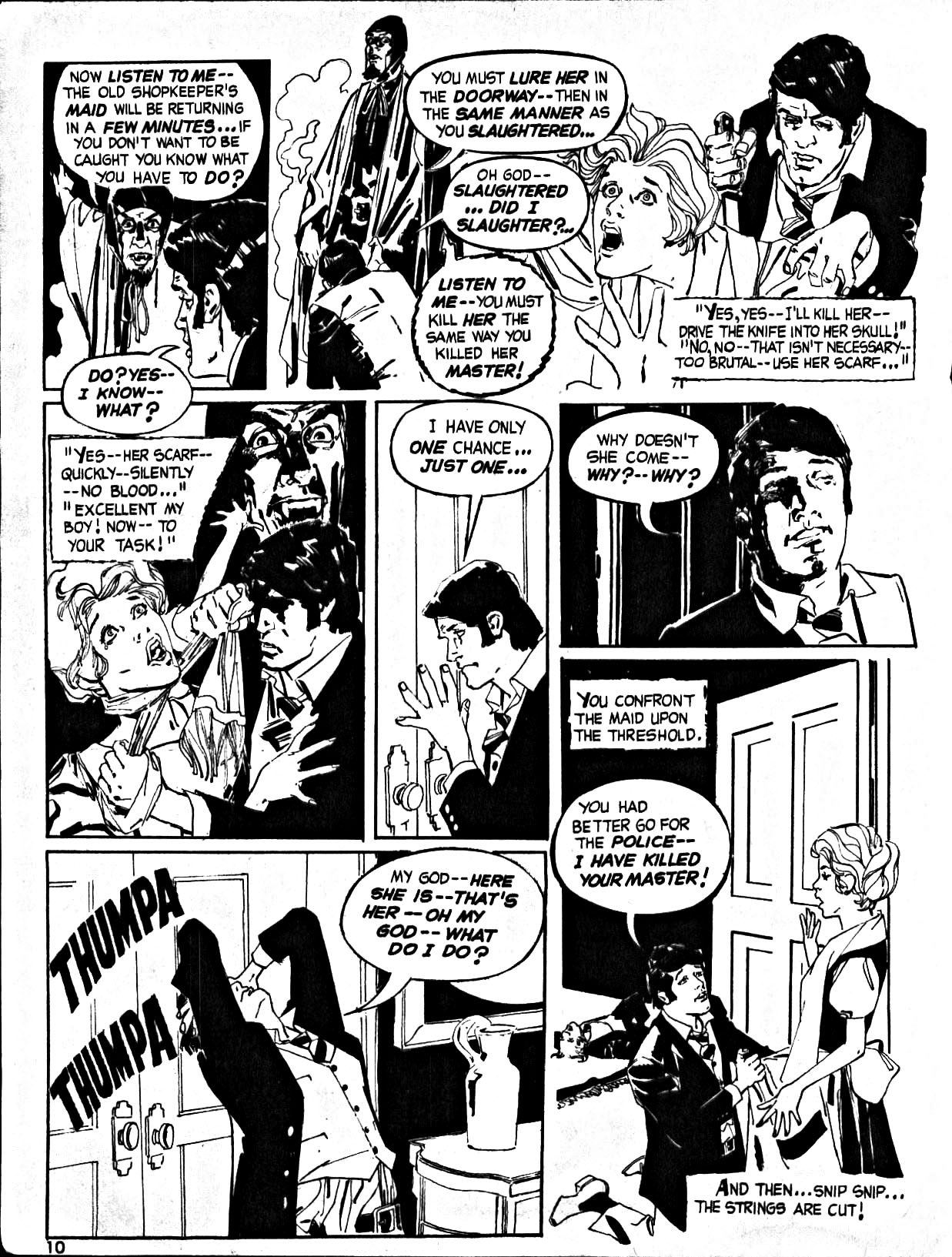 Read online Nightmare (1970) comic -  Issue #9 - 10