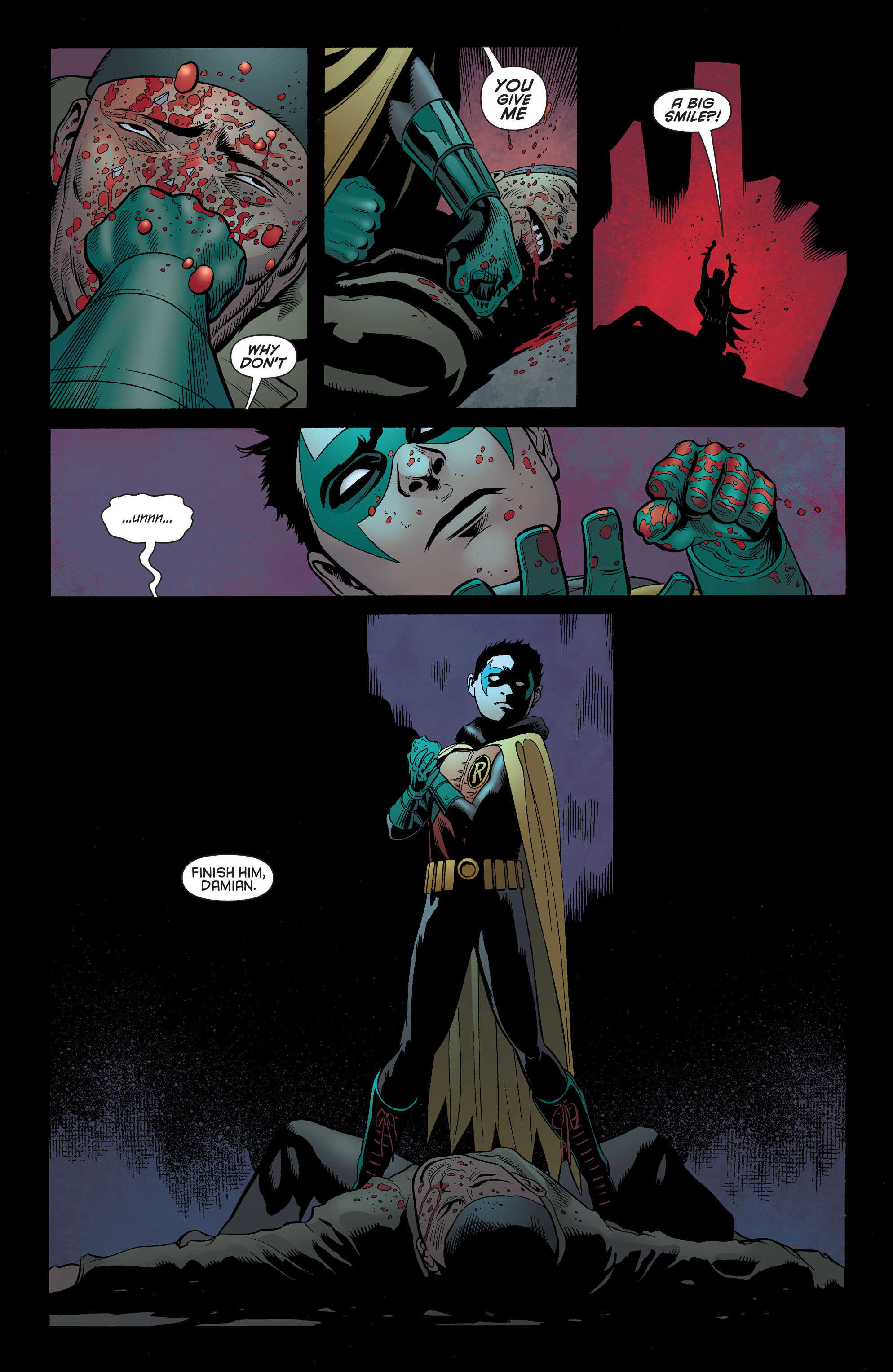 Read online Batman and Robin (2011) comic -  Issue # _Bad Blood (DC Essential Edition) (Part 1) - 58