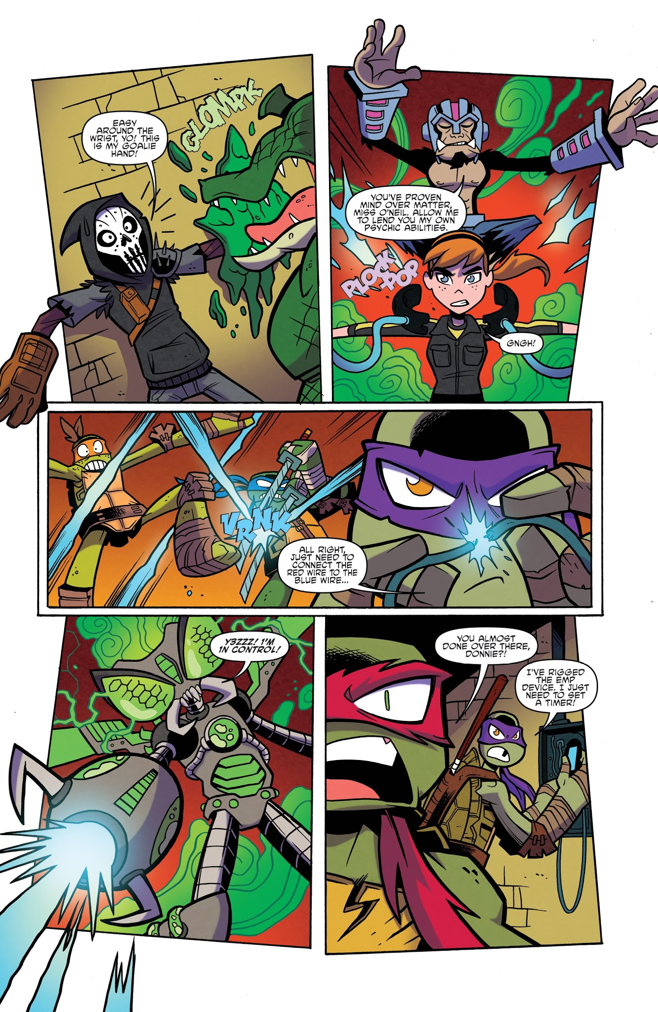 Read online Teenage Mutant Ninja Turtles Amazing Adventures: Robotanimals comic -  Issue #3 - 15