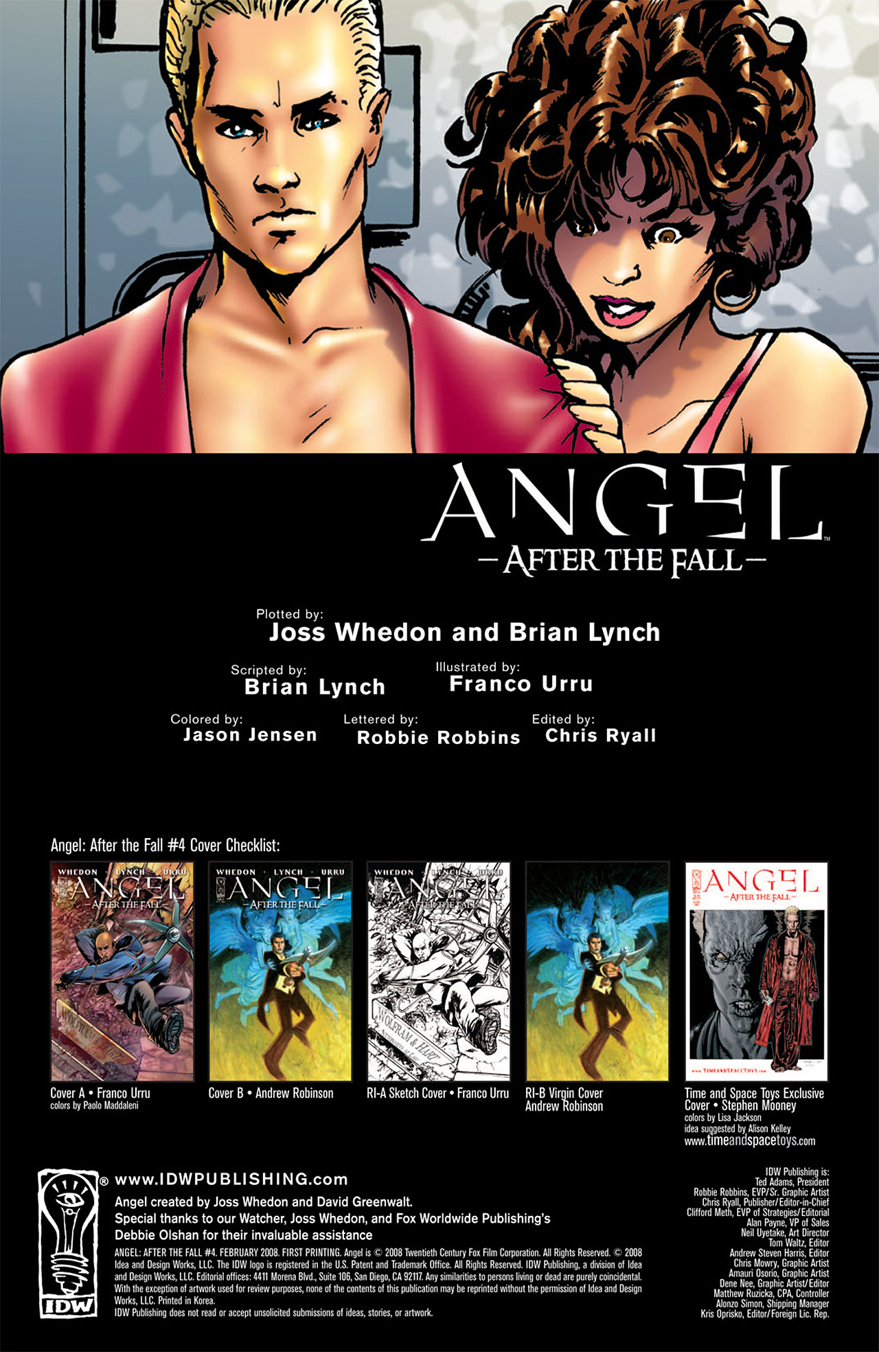 Read online Angel: After The Fall comic -  Issue #4 - 4