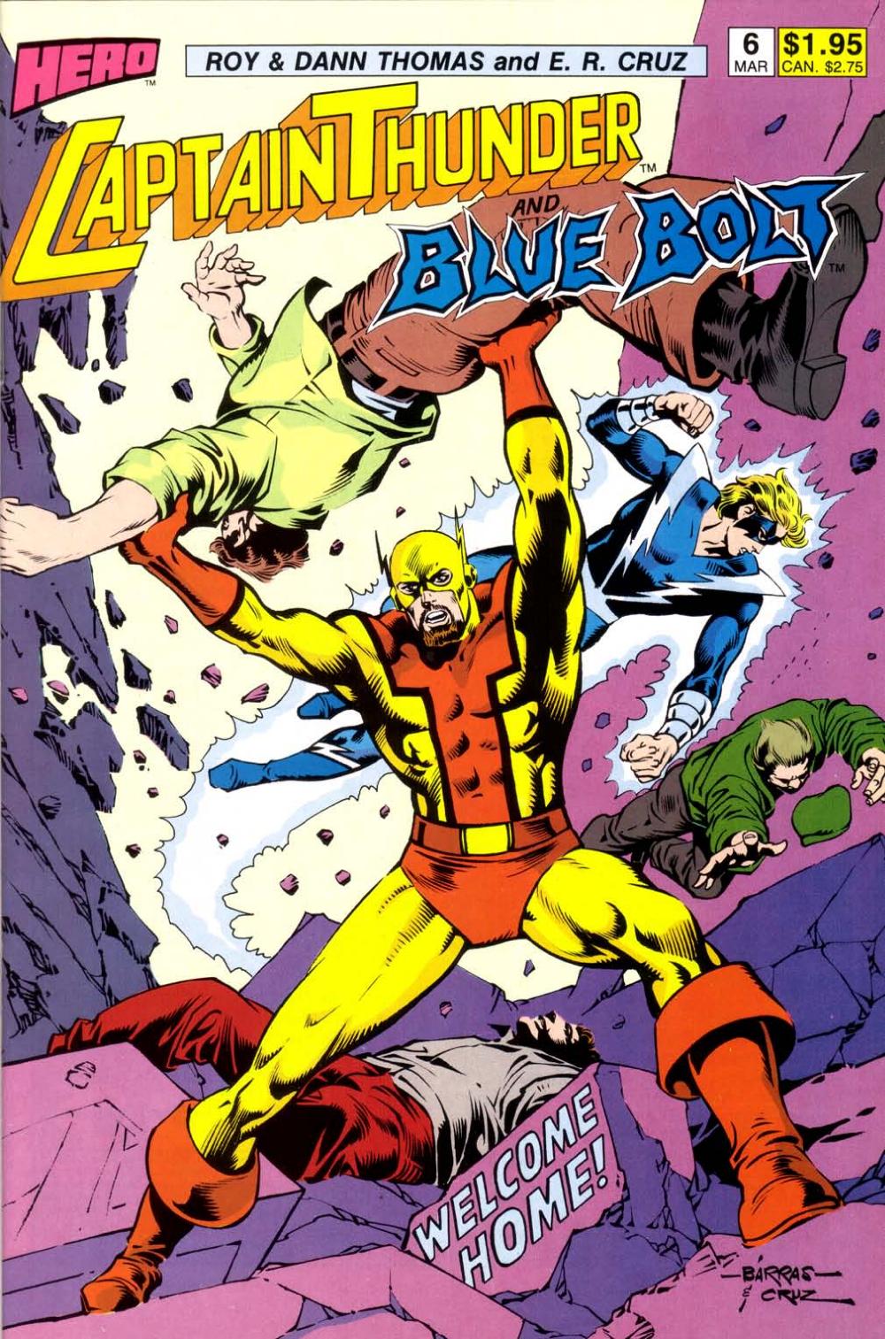 Read online Captain Thunder and Blue Bolt comic -  Issue #6 - 1