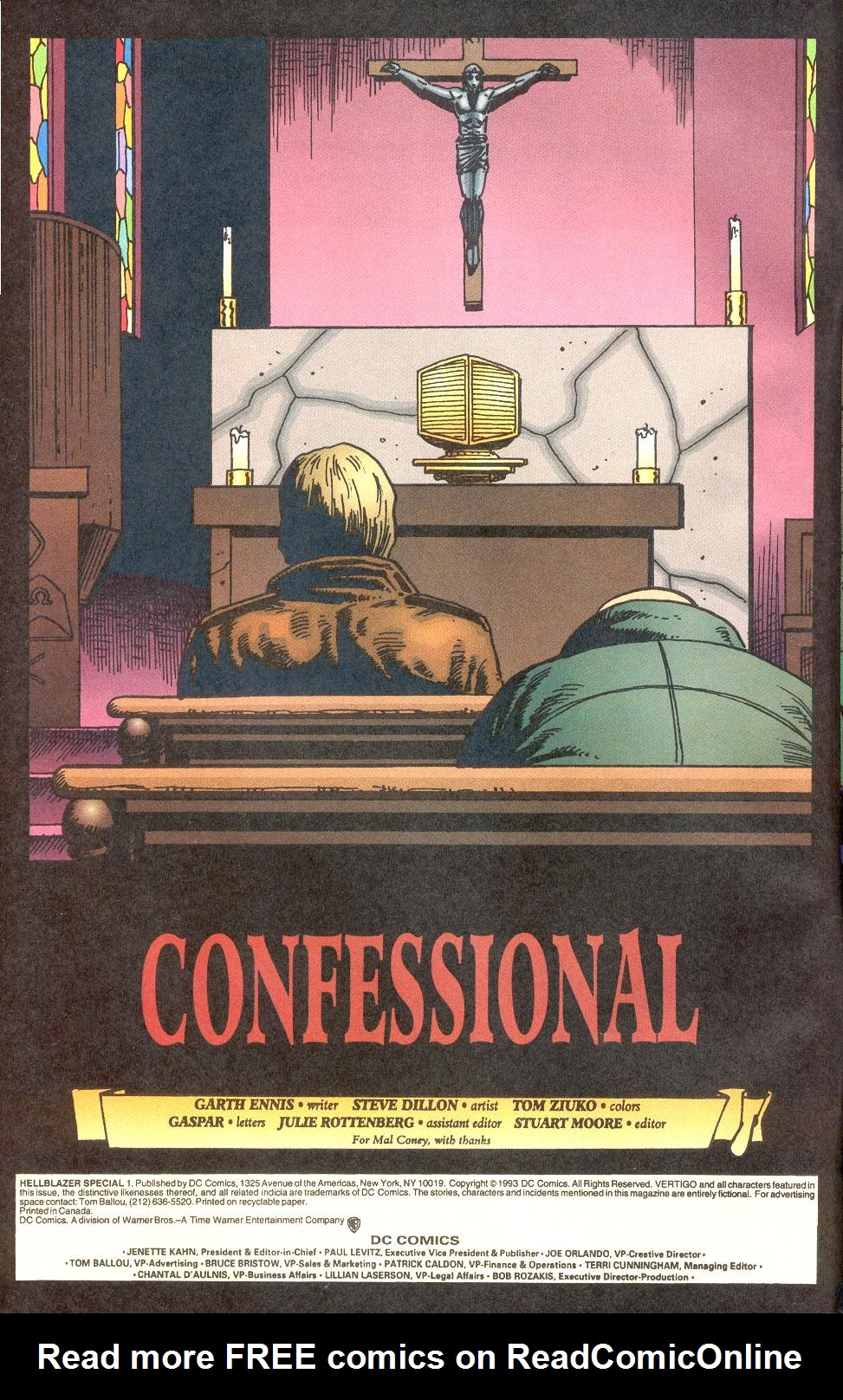 Read online Hellblazer Special comic -  Issue # Full - 3