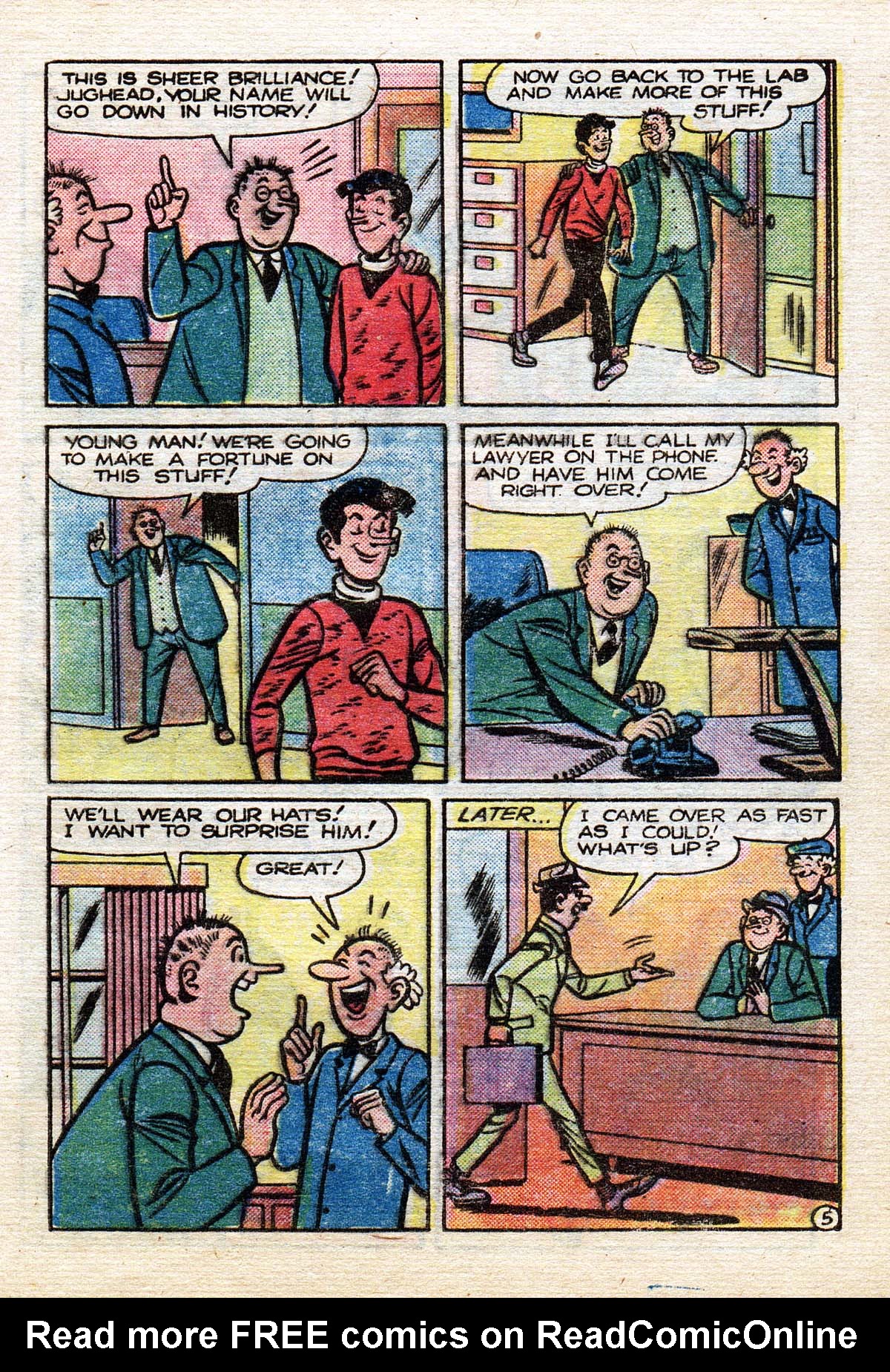 Read online Jughead Jones Comics Digest comic -  Issue #9 - 108