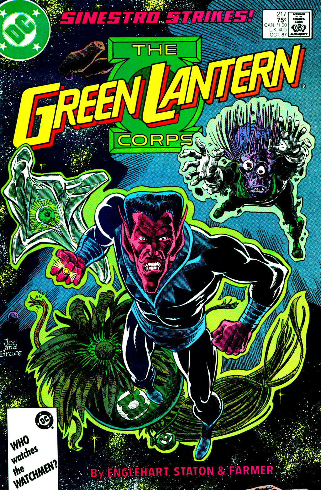 Read online Green Lantern (1960) comic -  Issue #217 - 1