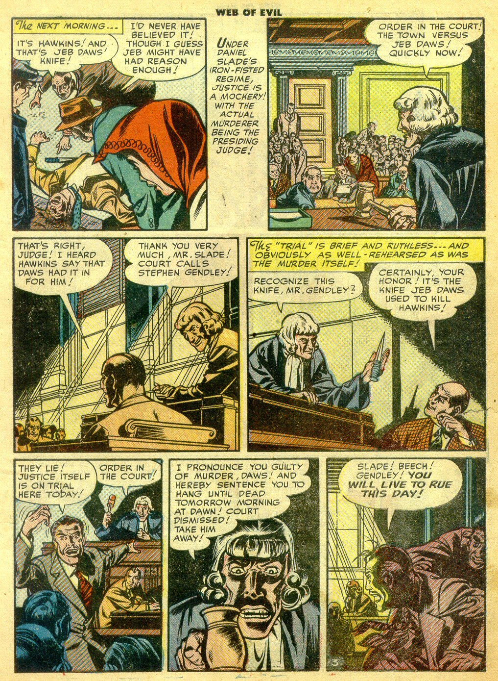 Read online Web of Evil comic -  Issue #2 - 4