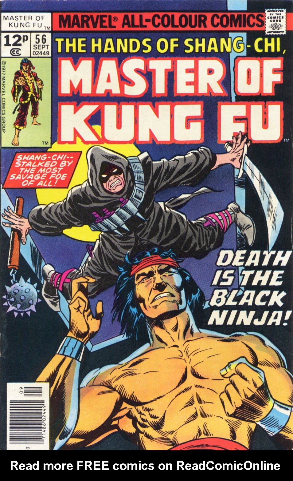 Read online Master of Kung Fu (1974) comic -  Issue #56 - 1