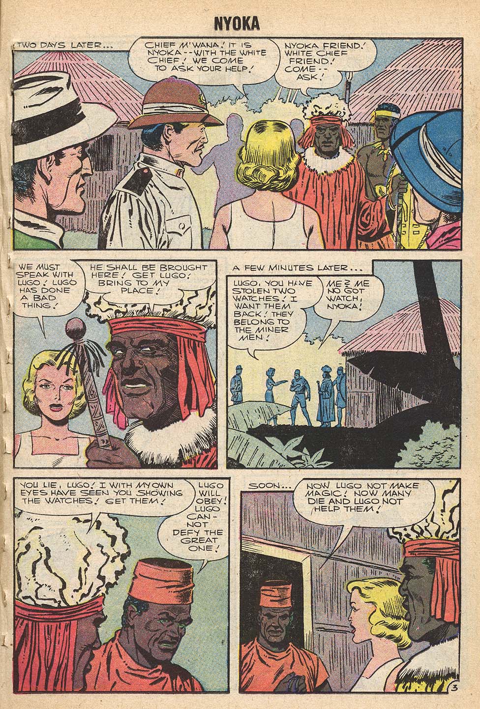 Read online Nyoka the Jungle Girl (1955) comic -  Issue #18 - 11