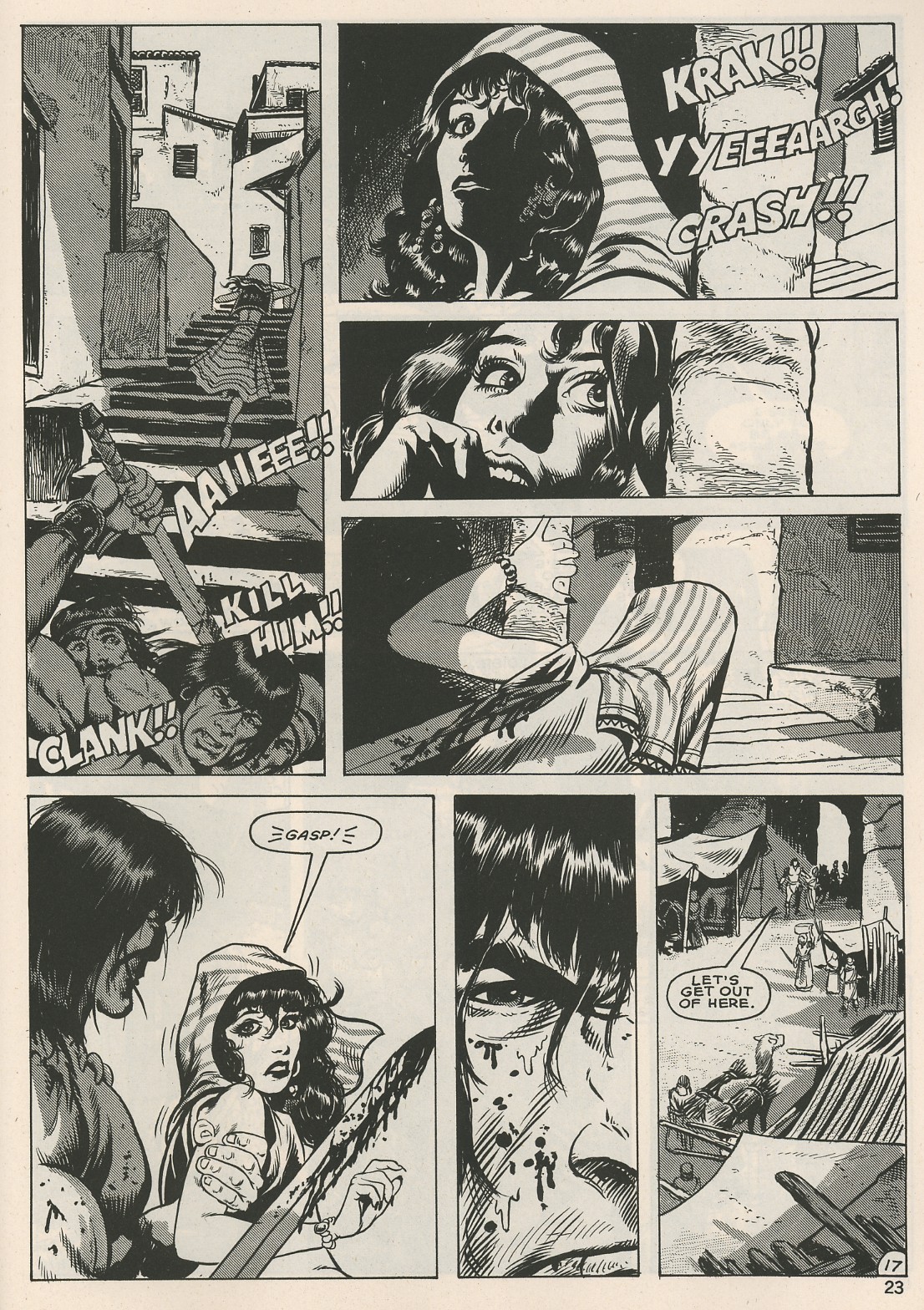 The Savage Sword Of Conan issue 125 - Page 23