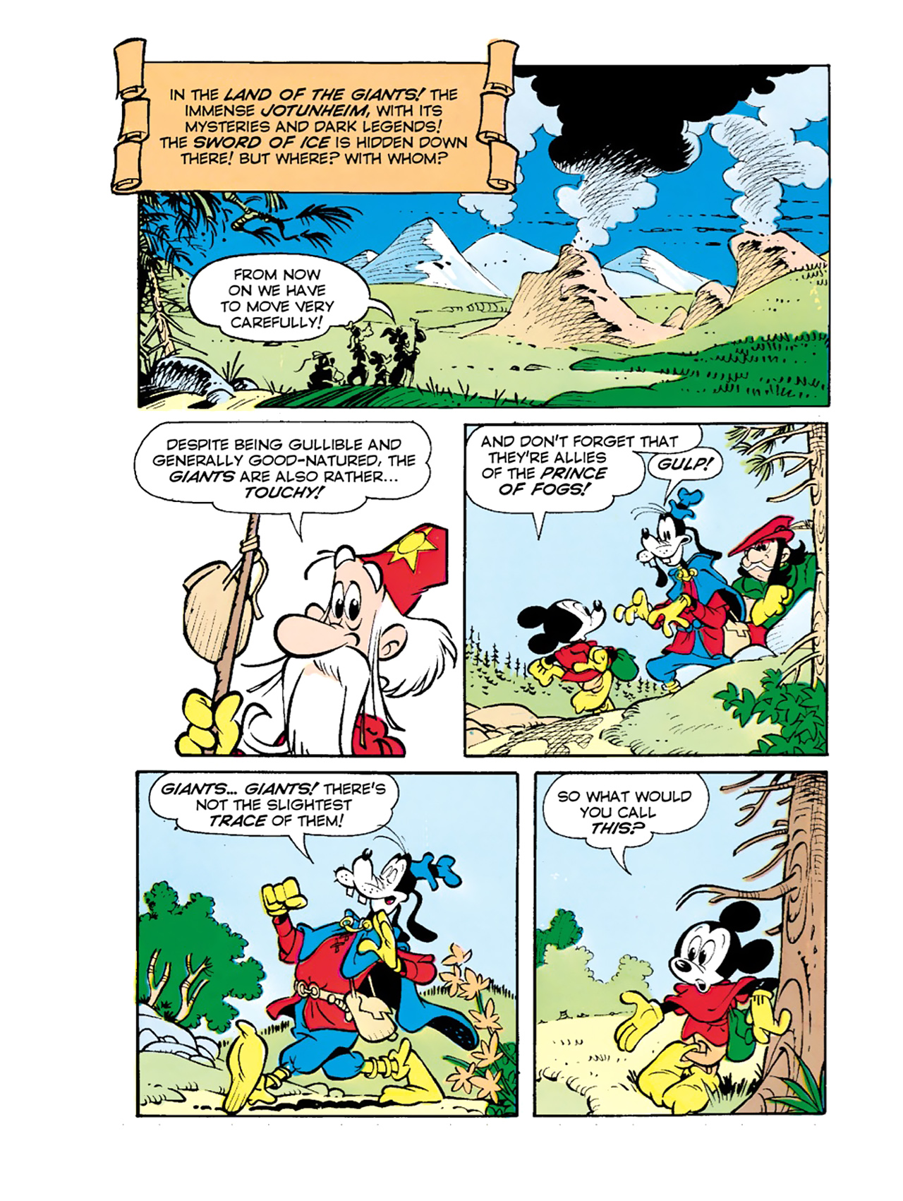 Read online Mickey Mouse in the Sword of Ice comic -  Issue #3 - 16