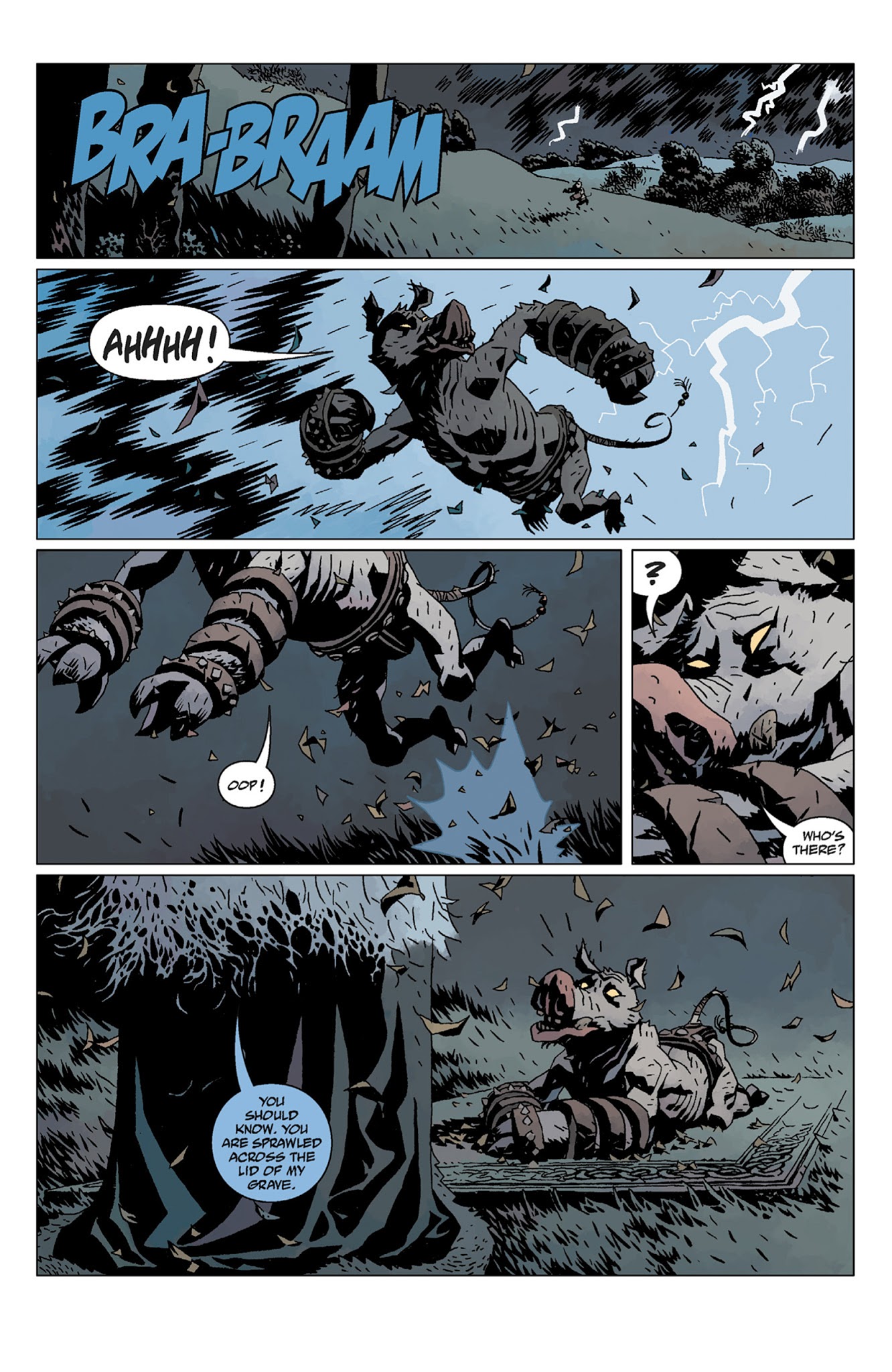 Read online Hellboy: The Storm And The Fury comic -  Issue # TPB - 32
