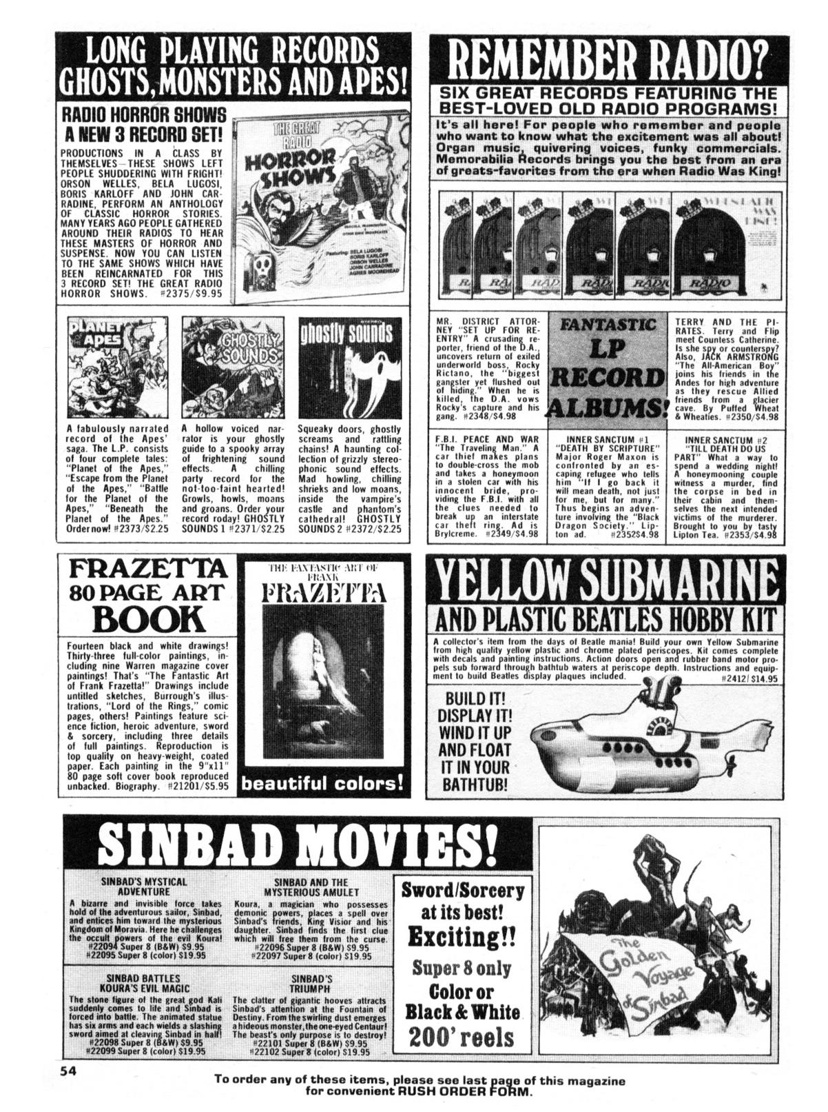 Read online Vampirella (1969) comic -  Issue #53 - 54