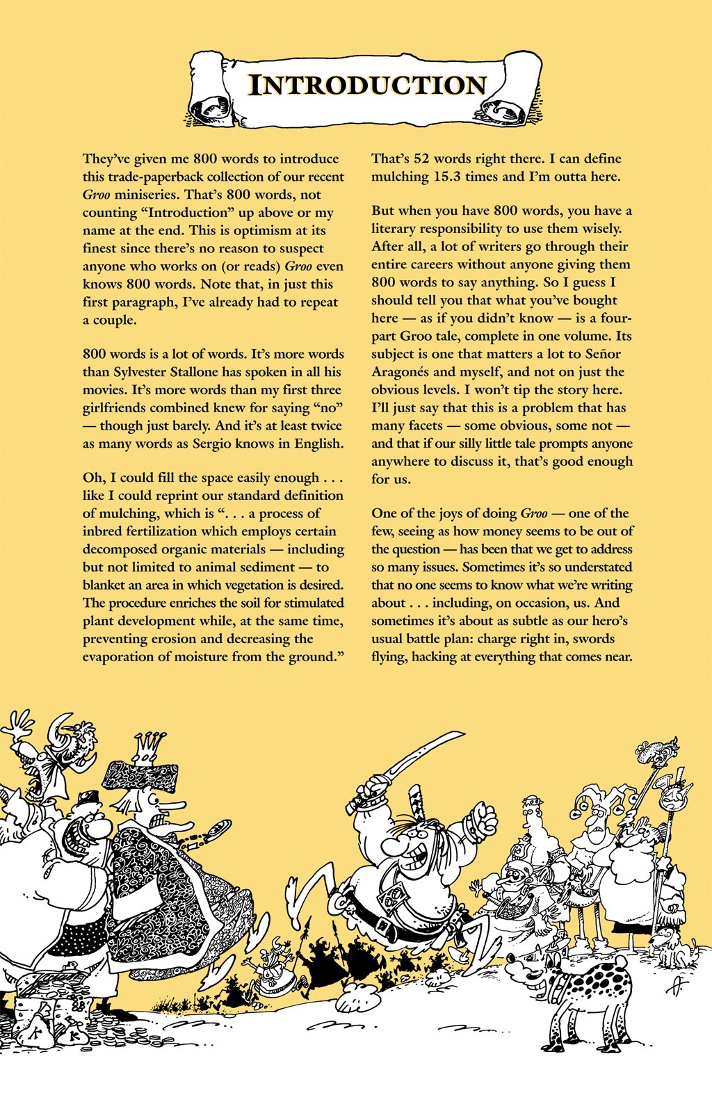 Read online Sergio Aragonés' Groo: The Most Intelligent Man In The World comic -  Issue # TPB - 6