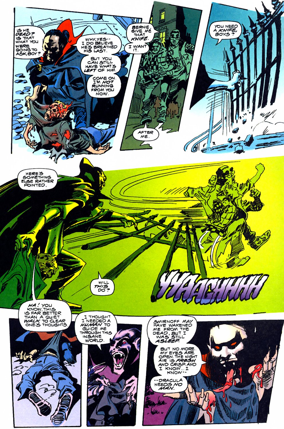 Read online Tomb of Dracula (1991) comic -  Issue #3 - 7