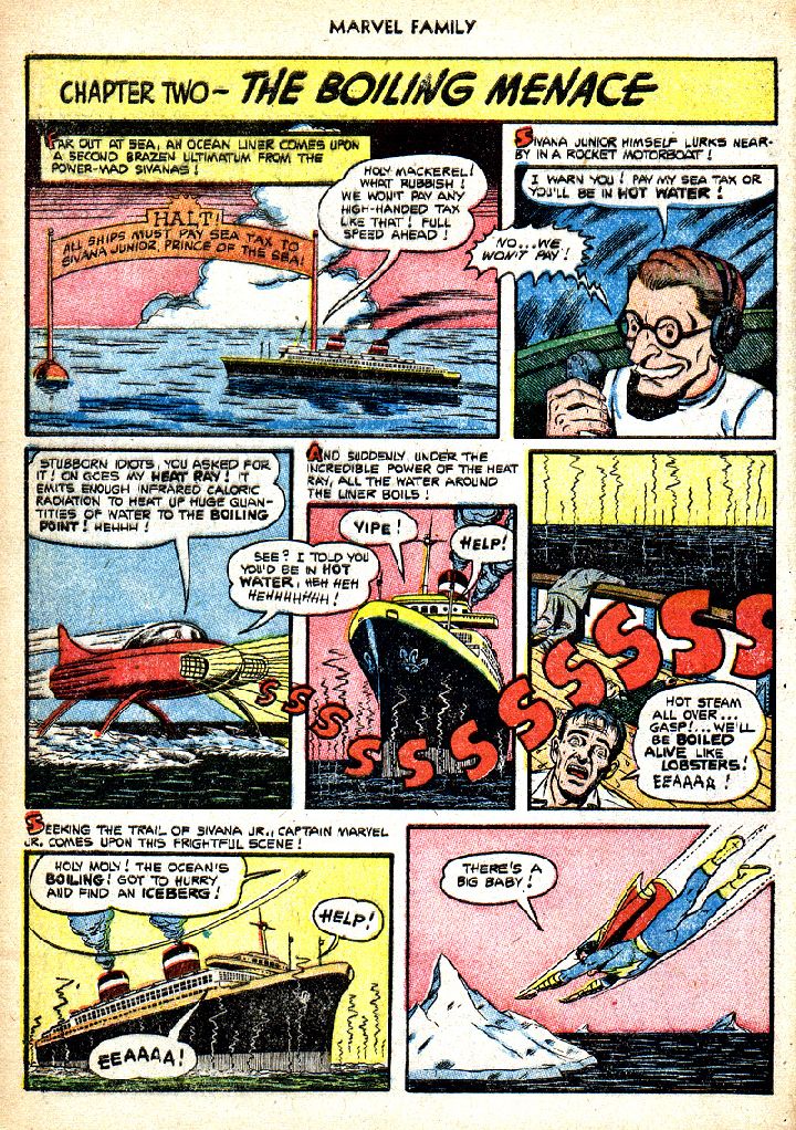 Read online The Marvel Family comic -  Issue #84 - 8