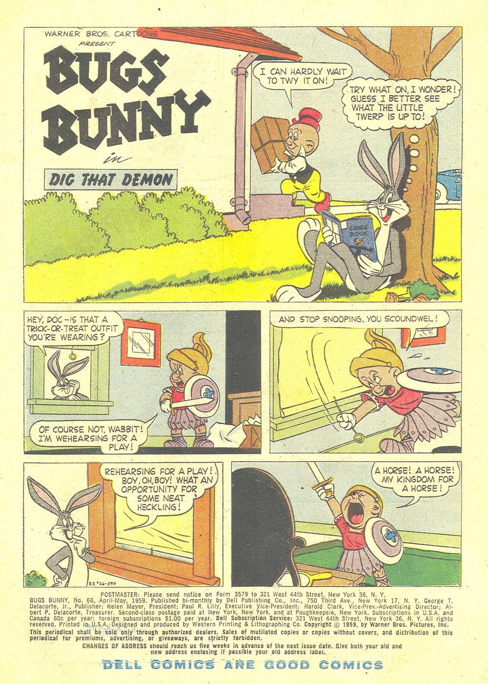 Read online Bugs Bunny comic -  Issue #66 - 3