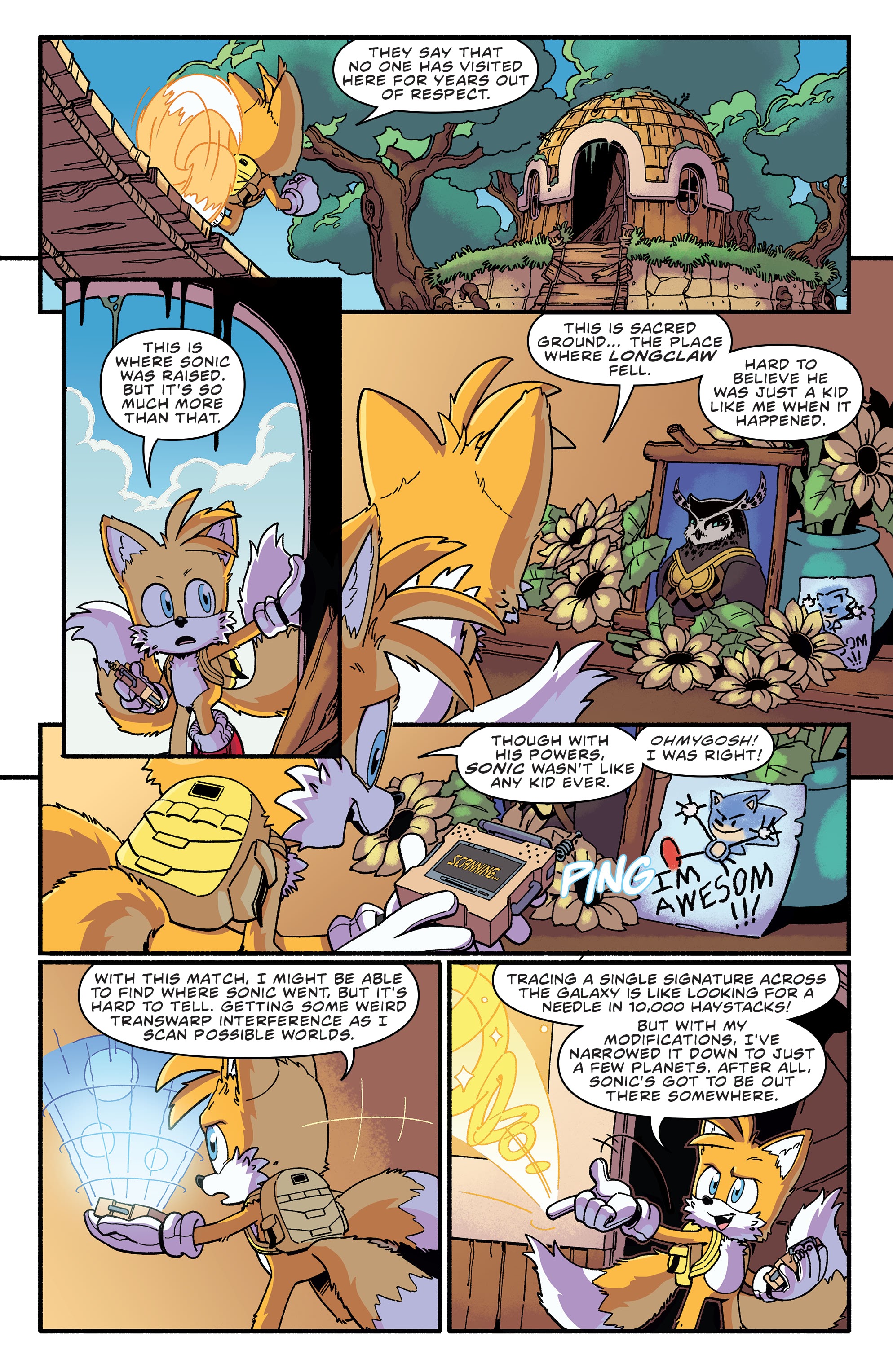 Read online Sonic the Hedgehog 2: The Official Movie Pre-Quill comic -  Issue # Full - 34