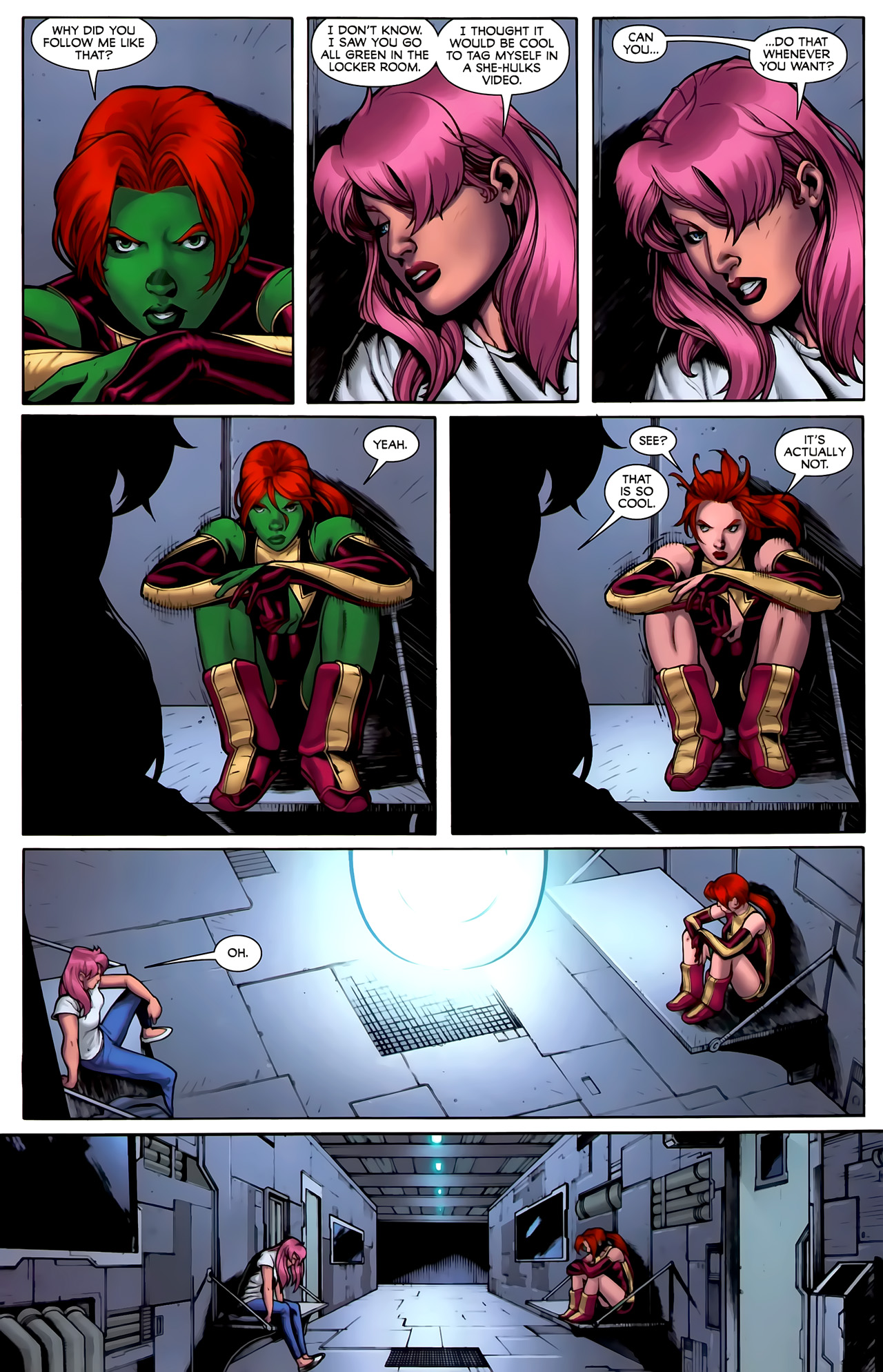 Read online She-Hulks comic -  Issue #3 - 12