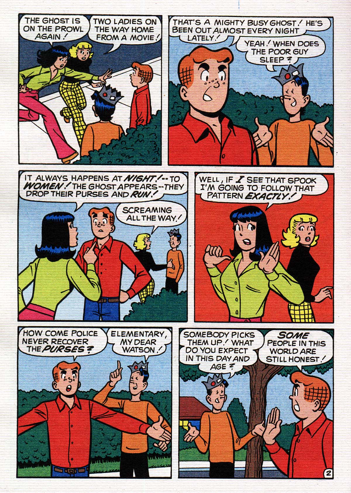 Read online Jughead's Double Digest Magazine comic -  Issue #107 - 173