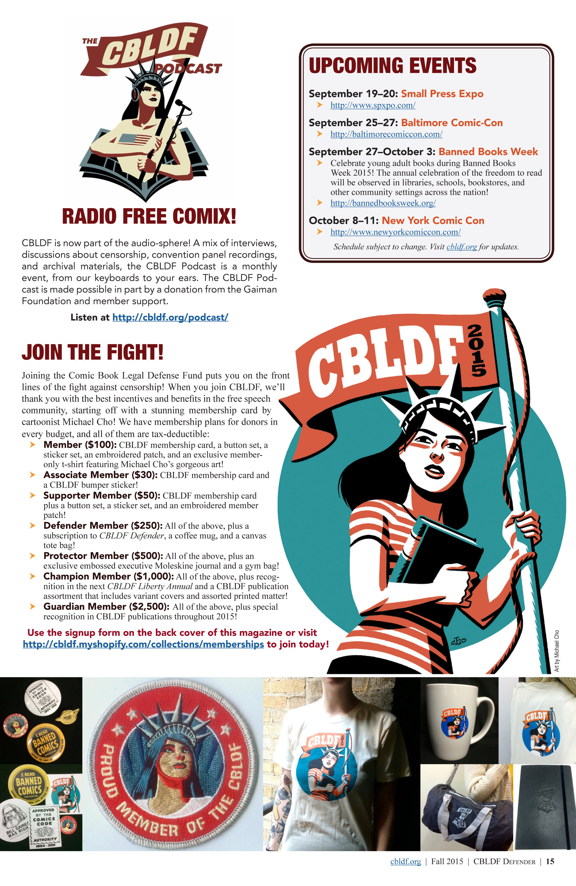 Read online CBLDF Defender comic -  Issue #3 - 15
