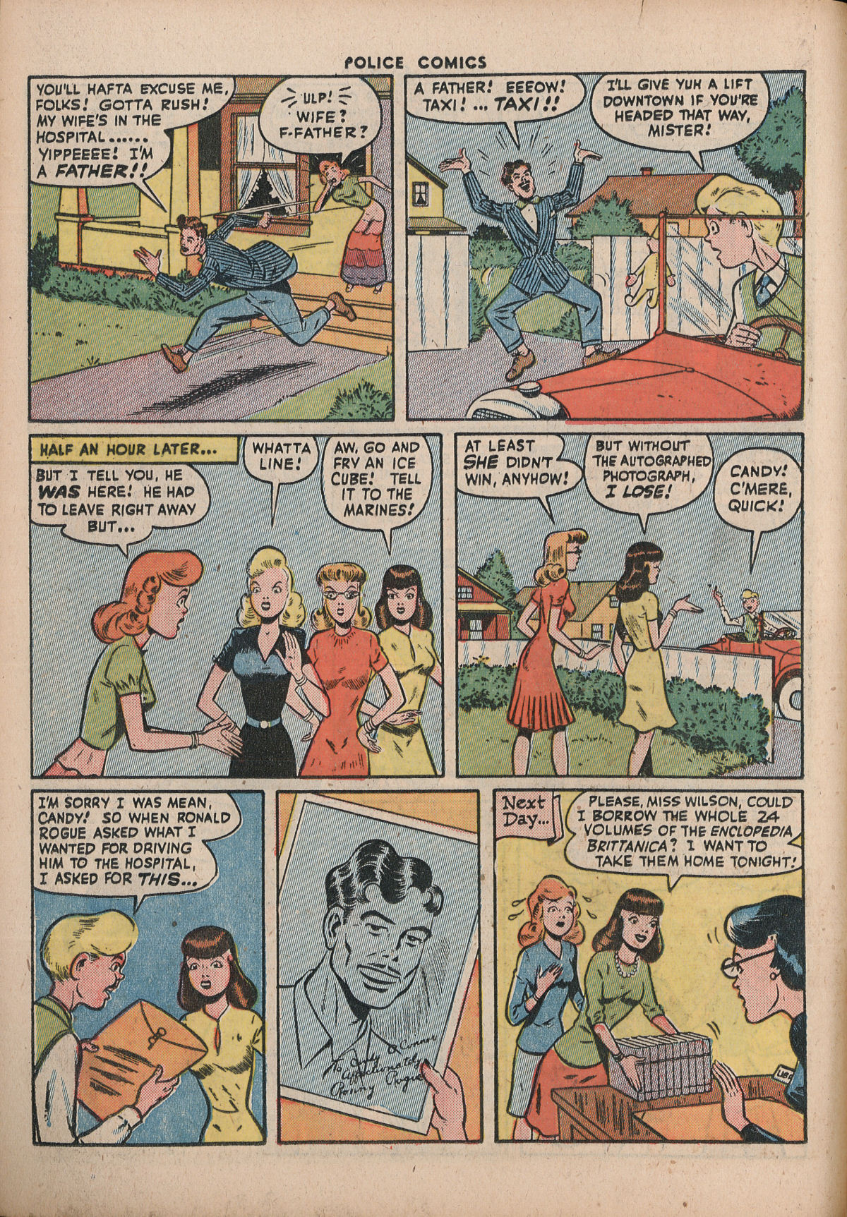 Read online Police Comics comic -  Issue #43 - 24