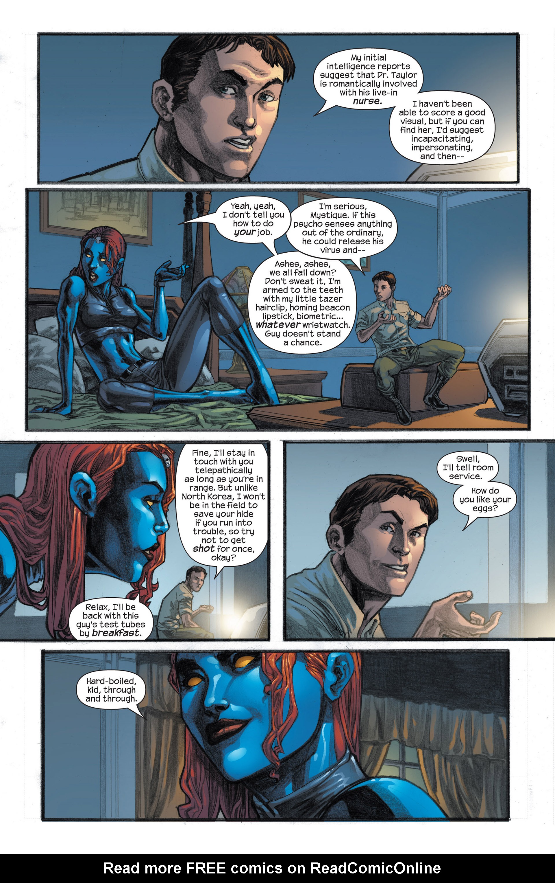 Read online Mystique comic -  Issue #8 - 10