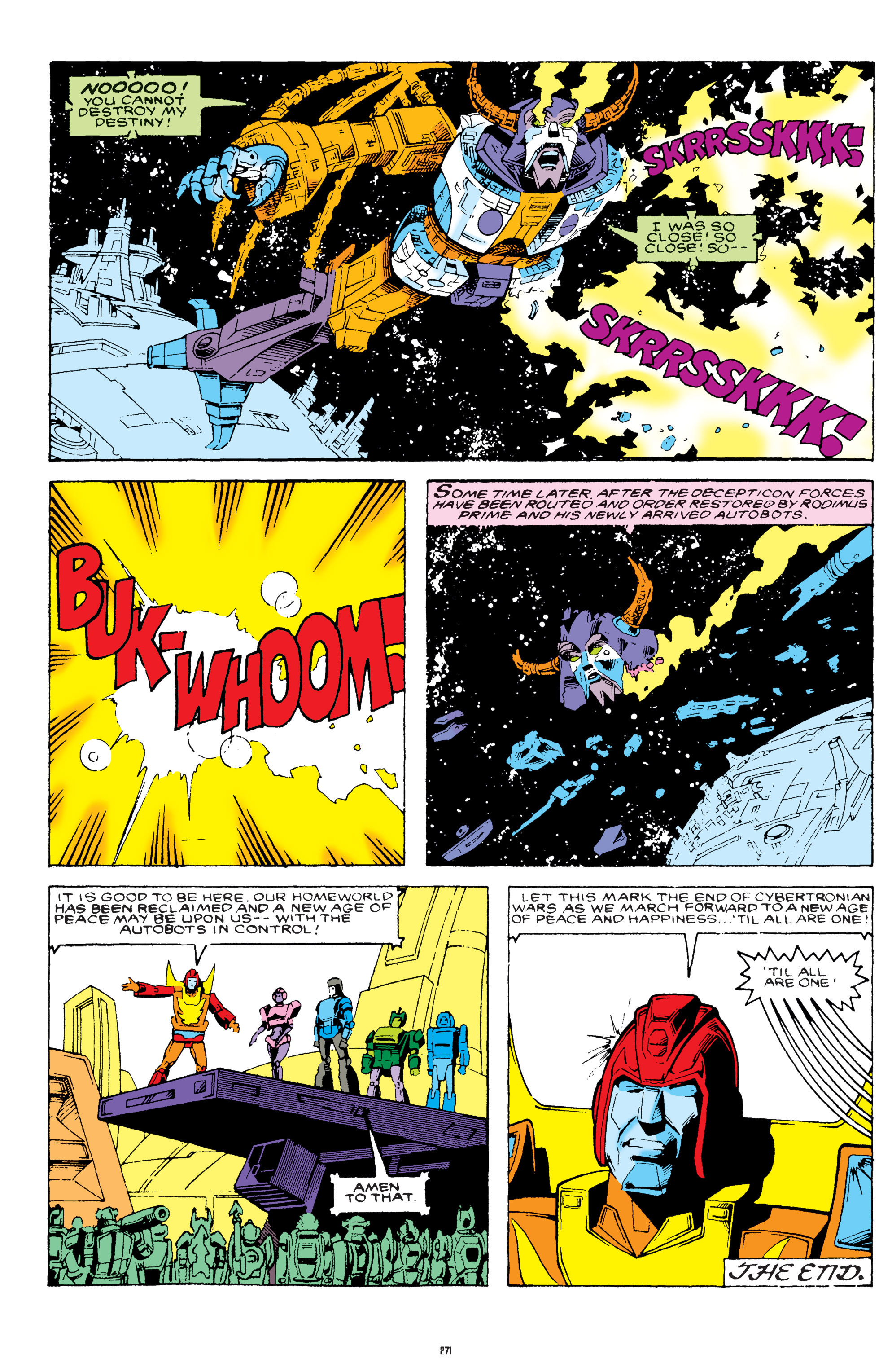 Read online The Transformers Classics comic -  Issue # TPB 7 - 270