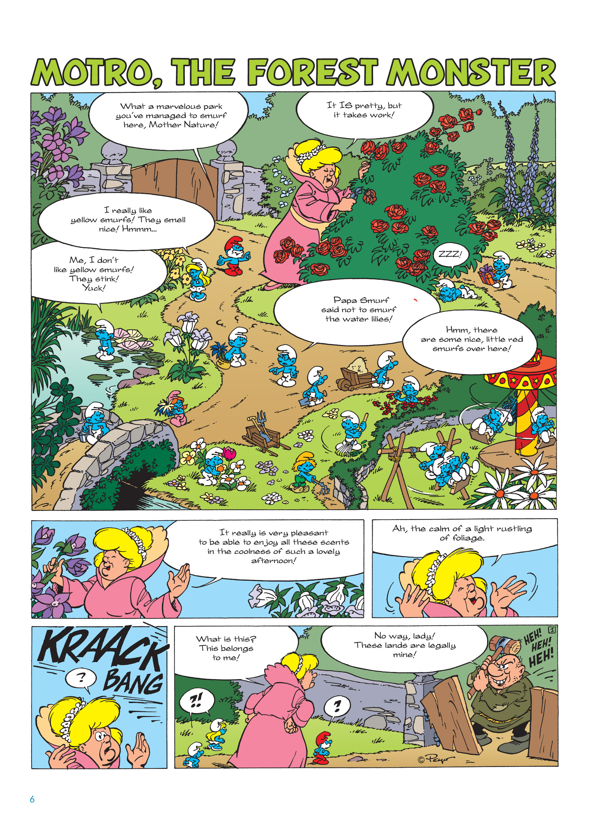 Read online Smurfs Monsters comic -  Issue # Full - 6
