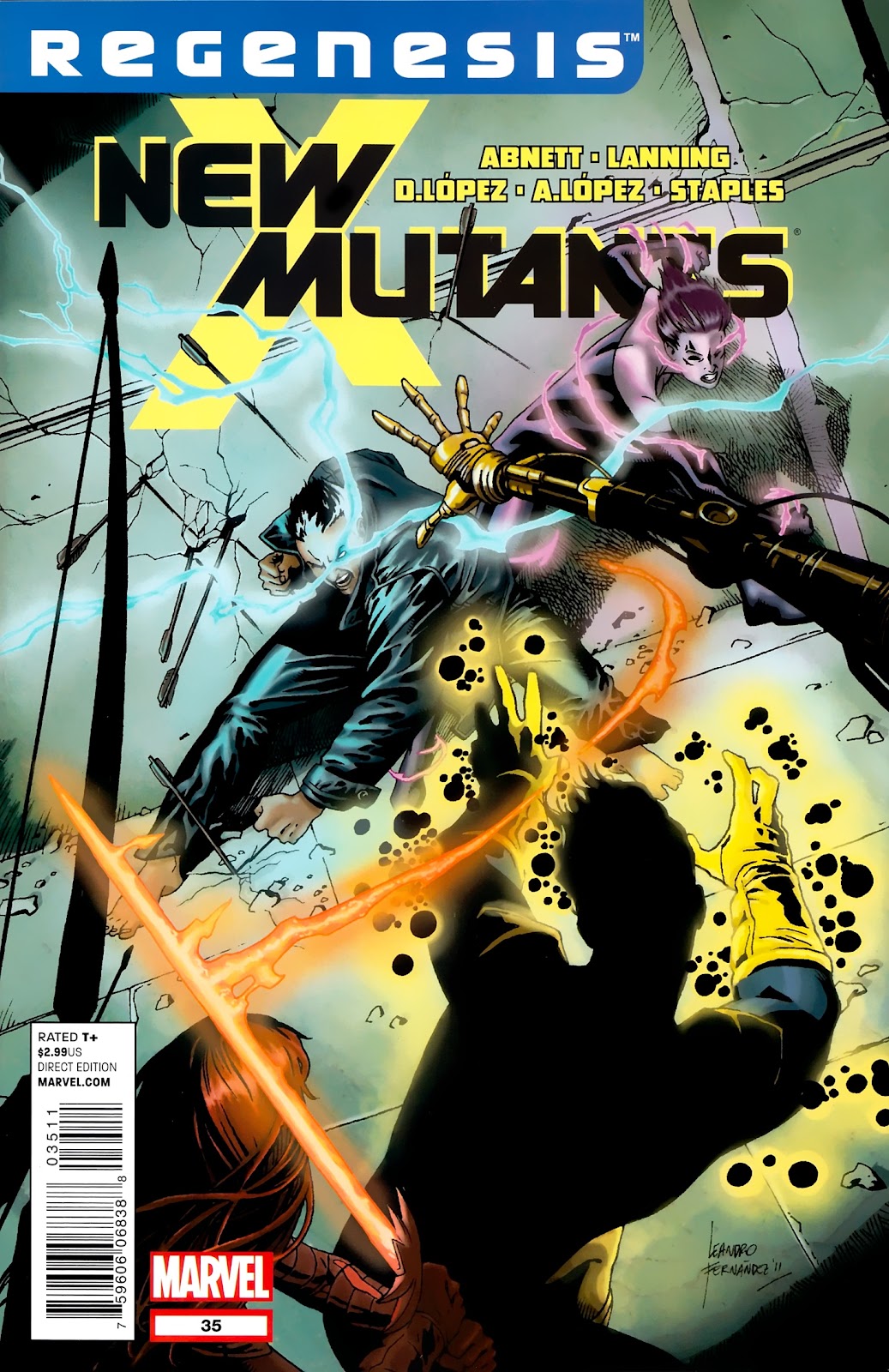 New Mutants (2009) issue 35 - Page 1