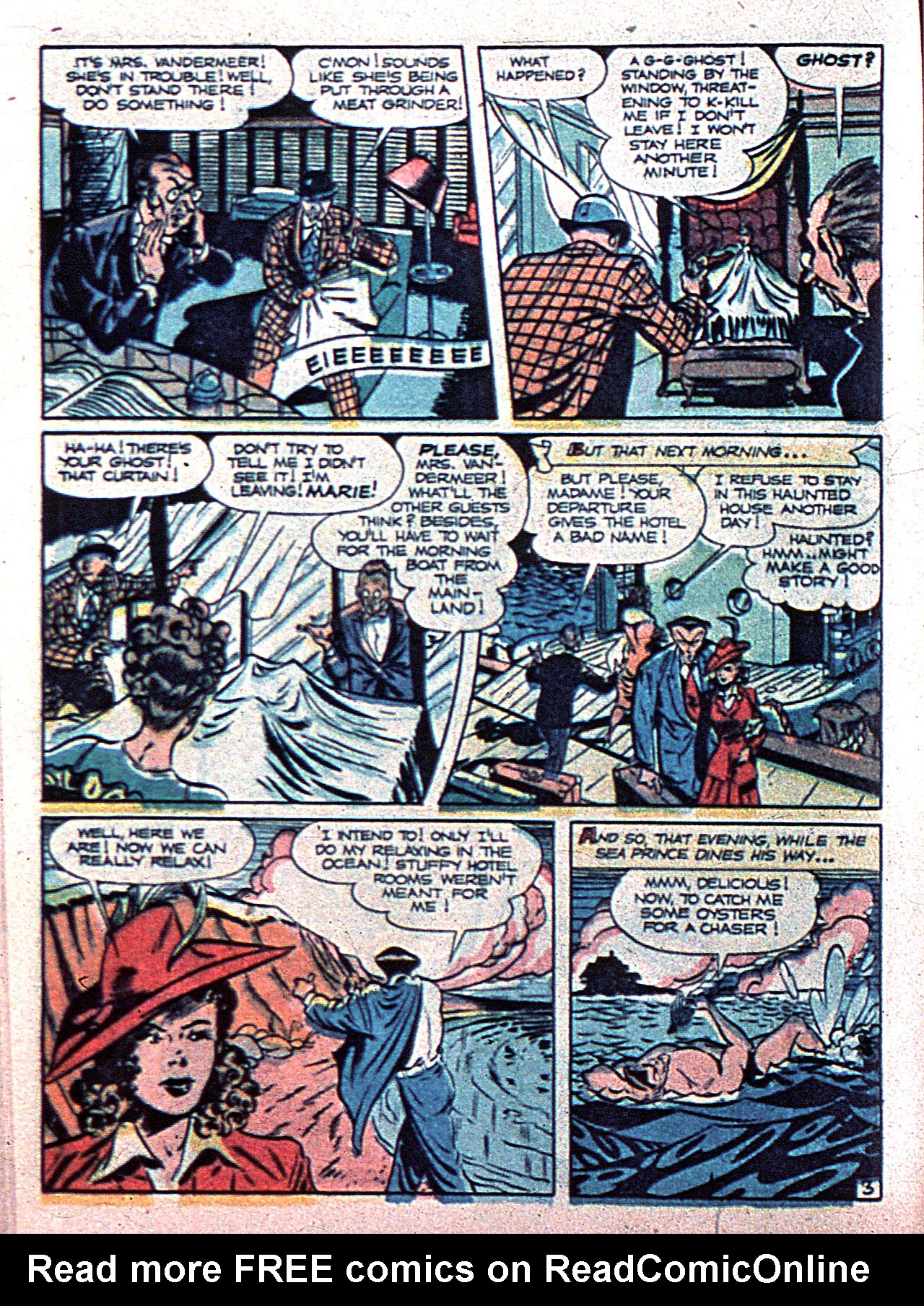 Read online Sub-Mariner Comics comic -  Issue #15 - 18