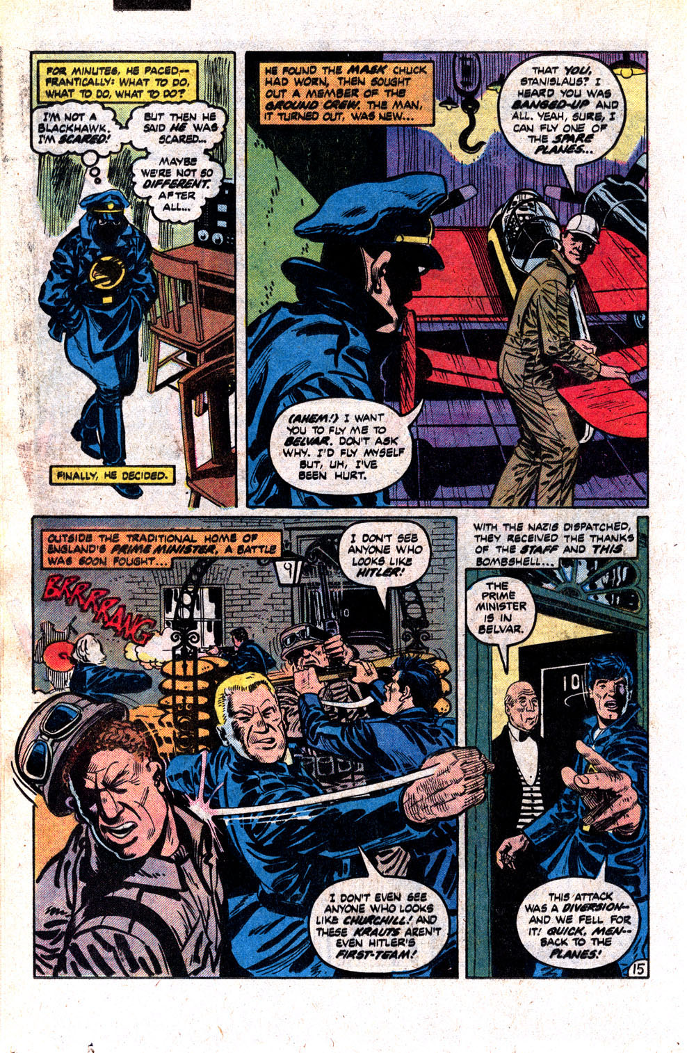 Read online Blackhawk (1957) comic -  Issue #259 - 16