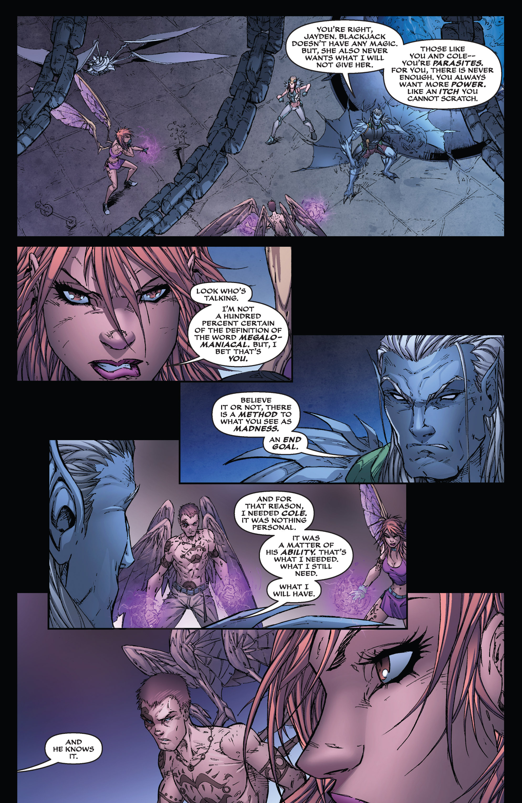 Read online Michael Turner's Soulfire (2013) comic -  Issue #6 - 18