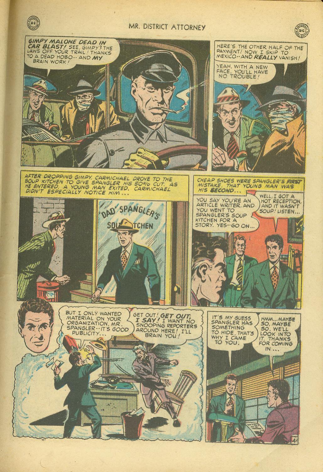 Read online Mr. District Attorney comic -  Issue #7 - 45