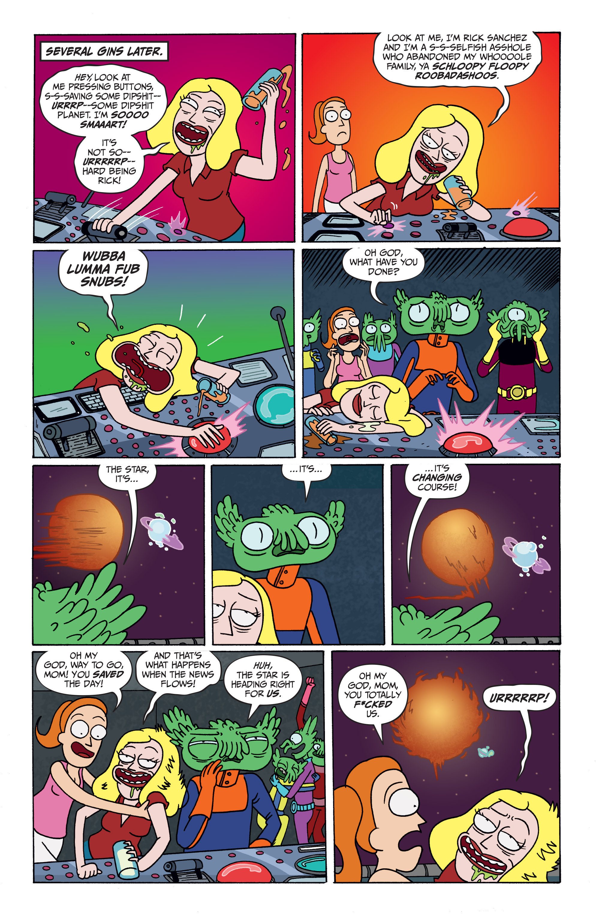 Read online Rick and Morty comic -  Issue #21 - 23