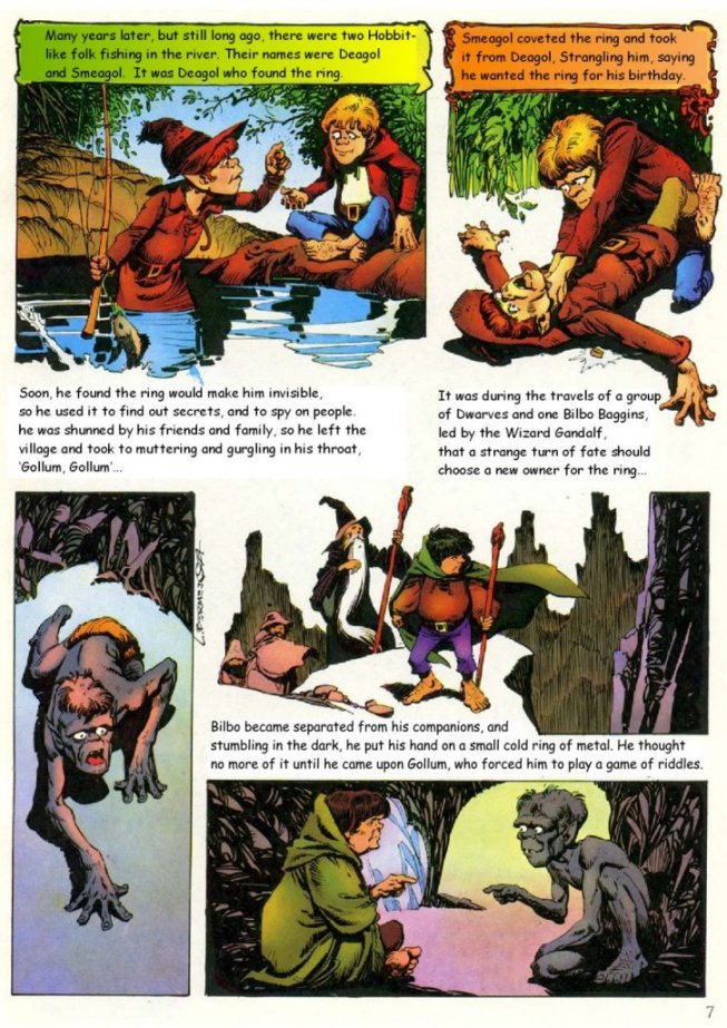 Read online El Señor de los Anillos comic -  Issue #1 - 4