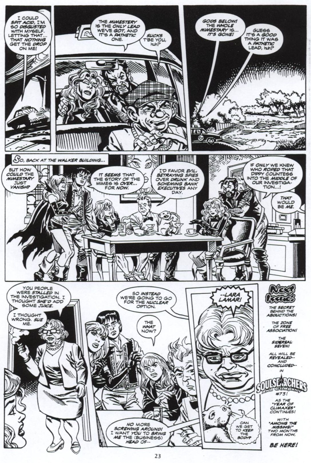 Read online Soulsearchers and Company comic -  Issue #72 - 24