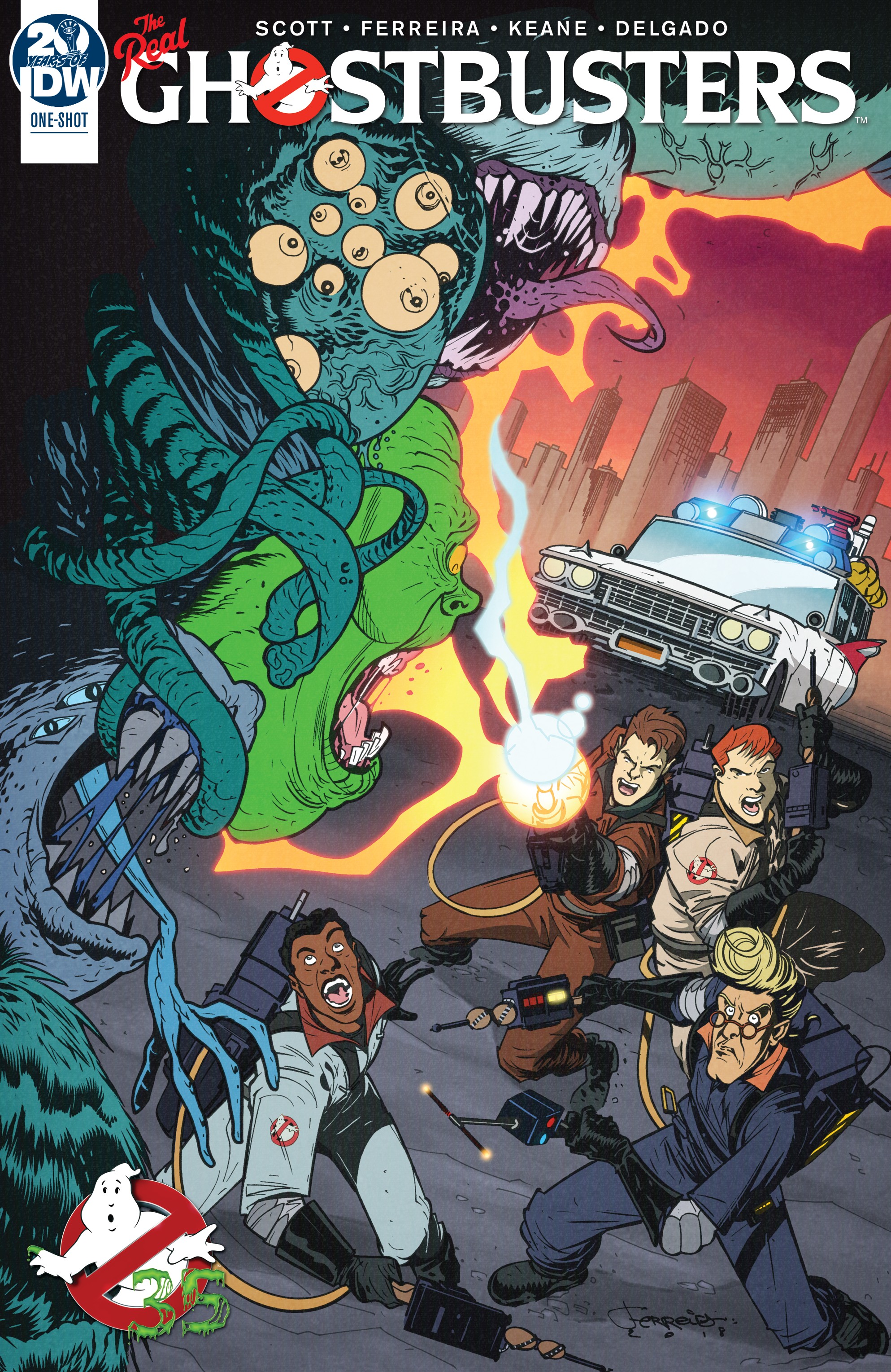 Read online Ghostbusters 35th Anniversary: The Real Ghostbusters comic -  Issue # Full - 1