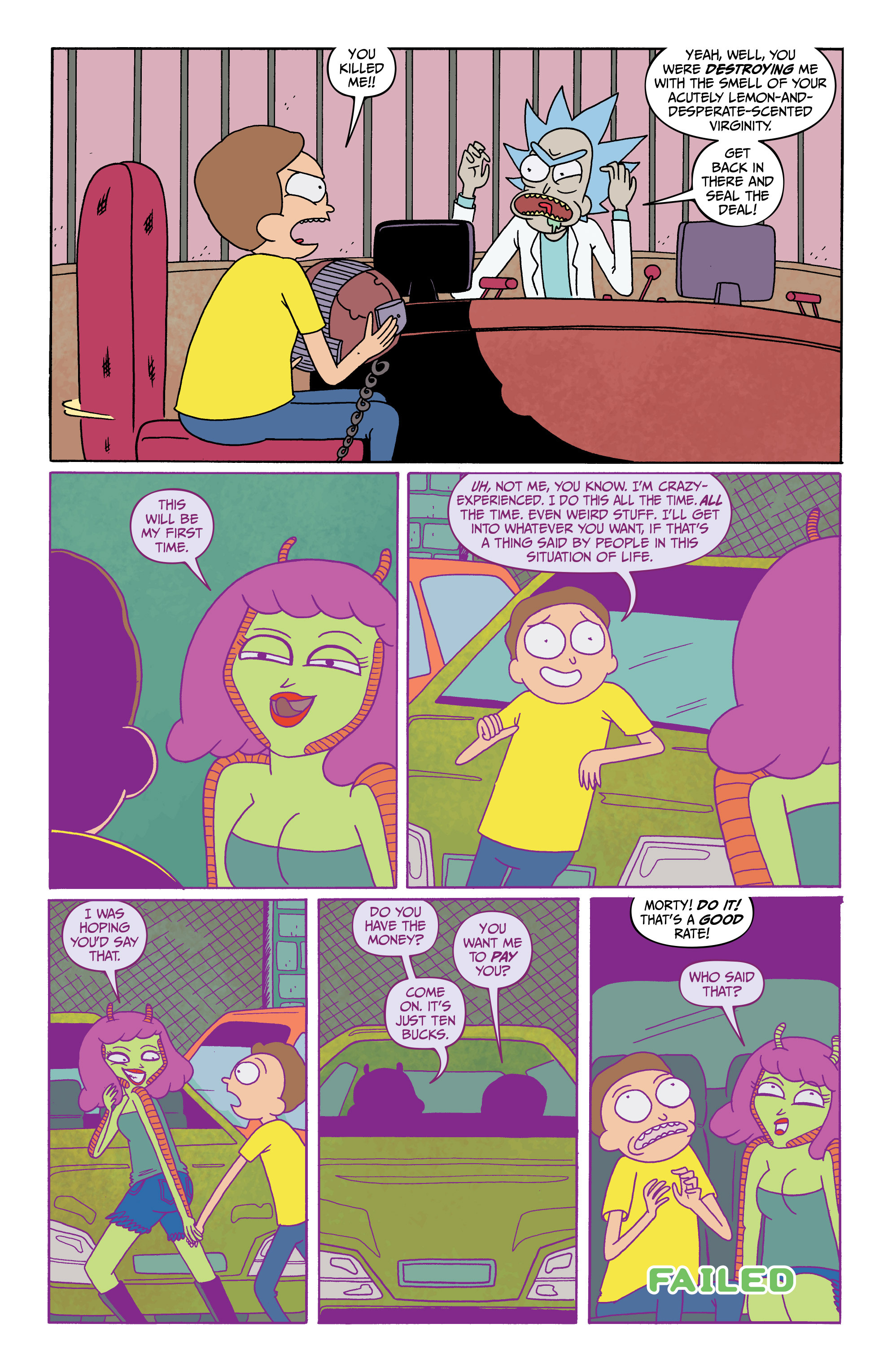 Read online Rick and Morty comic -  Issue #11 - 12