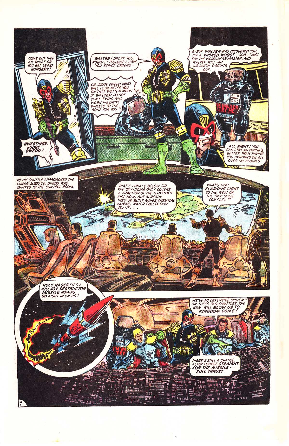 Read online Judge Dredd: The Early Cases comic -  Issue #5 - 4